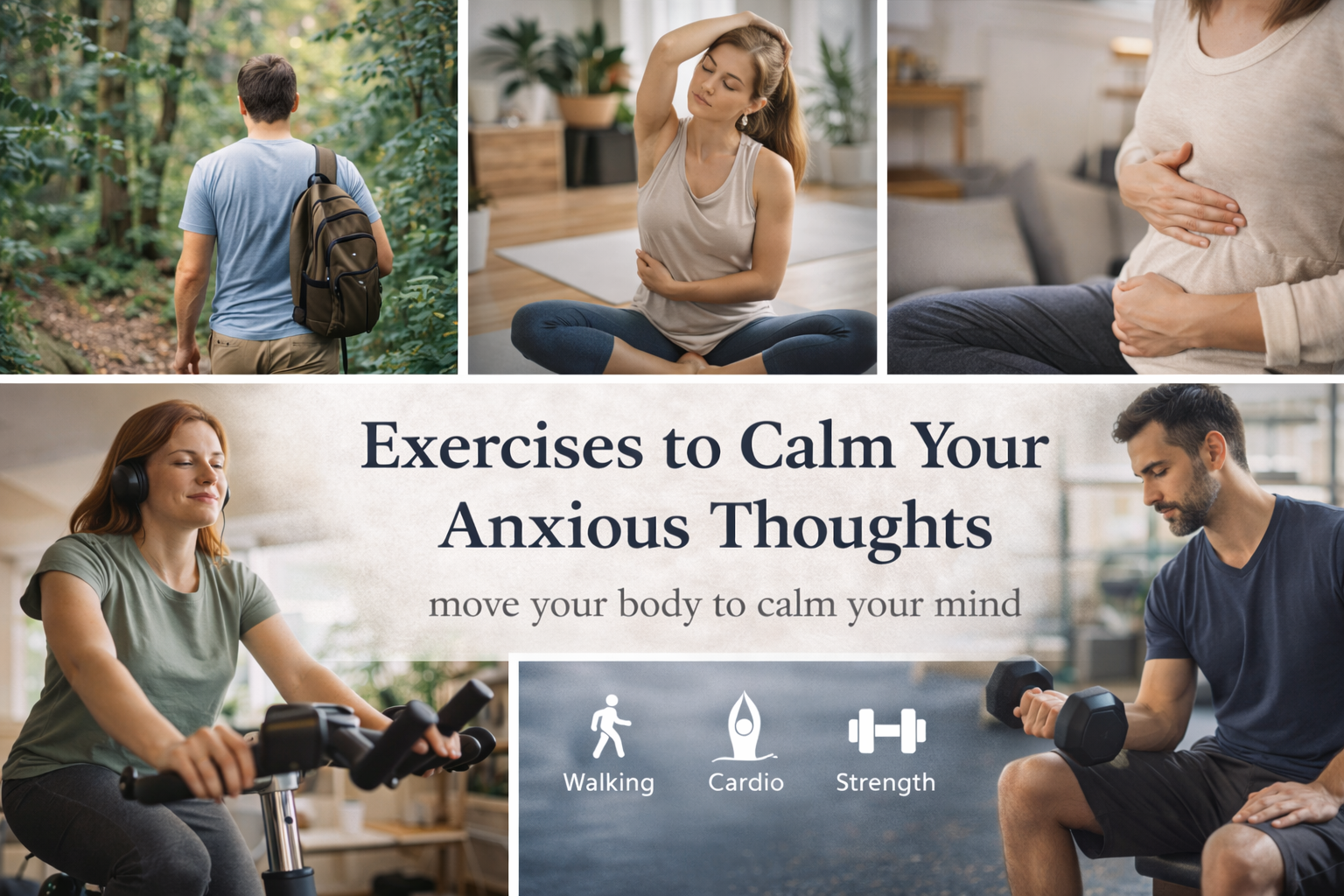 Exercises To Calm Your Anxious Thoughts