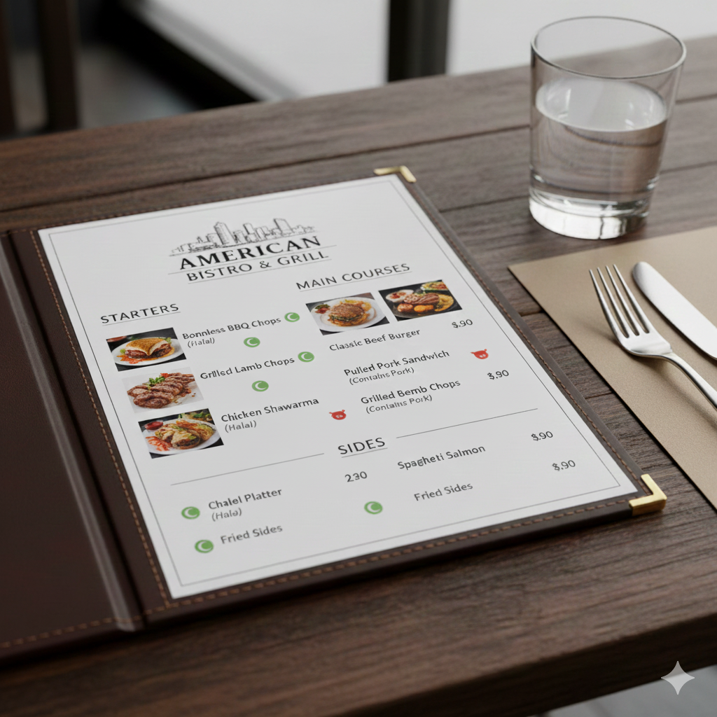 The Perils of Partial Halal Menus