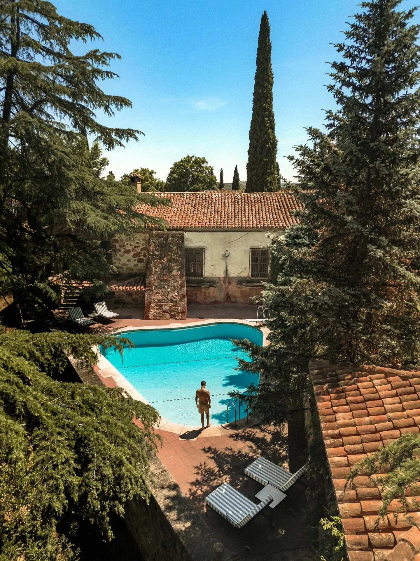 My mind&rsquo;s been elsewhere lately.

Turns out, it was here.
.
📍 @elsantoreserve 
.
#europe #travel #cntravel #tlpicks #madrid