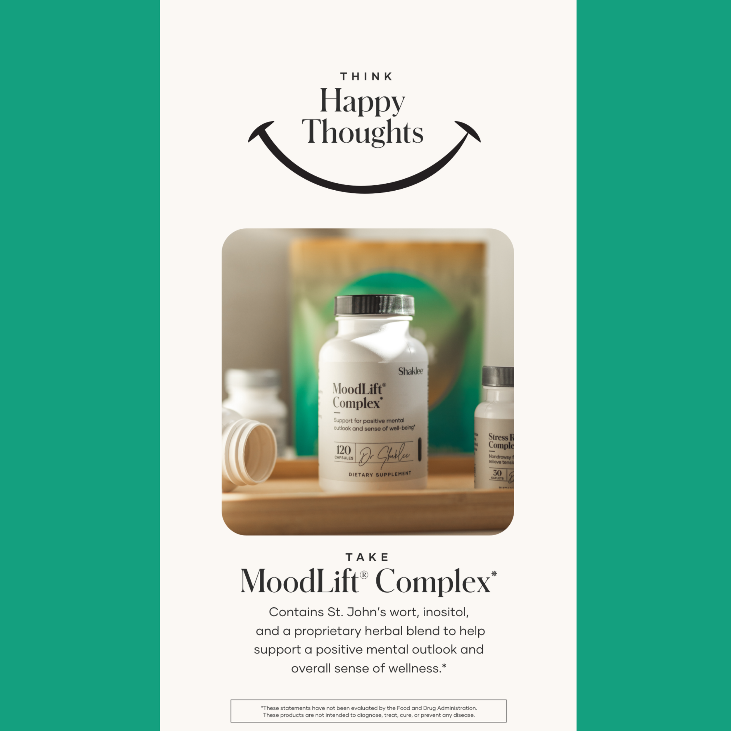 NON-DROWSY NATURAL ANTI DEPRESSANT FOR ANXIETY ORGANIC HERBAL SUPPLEMENT