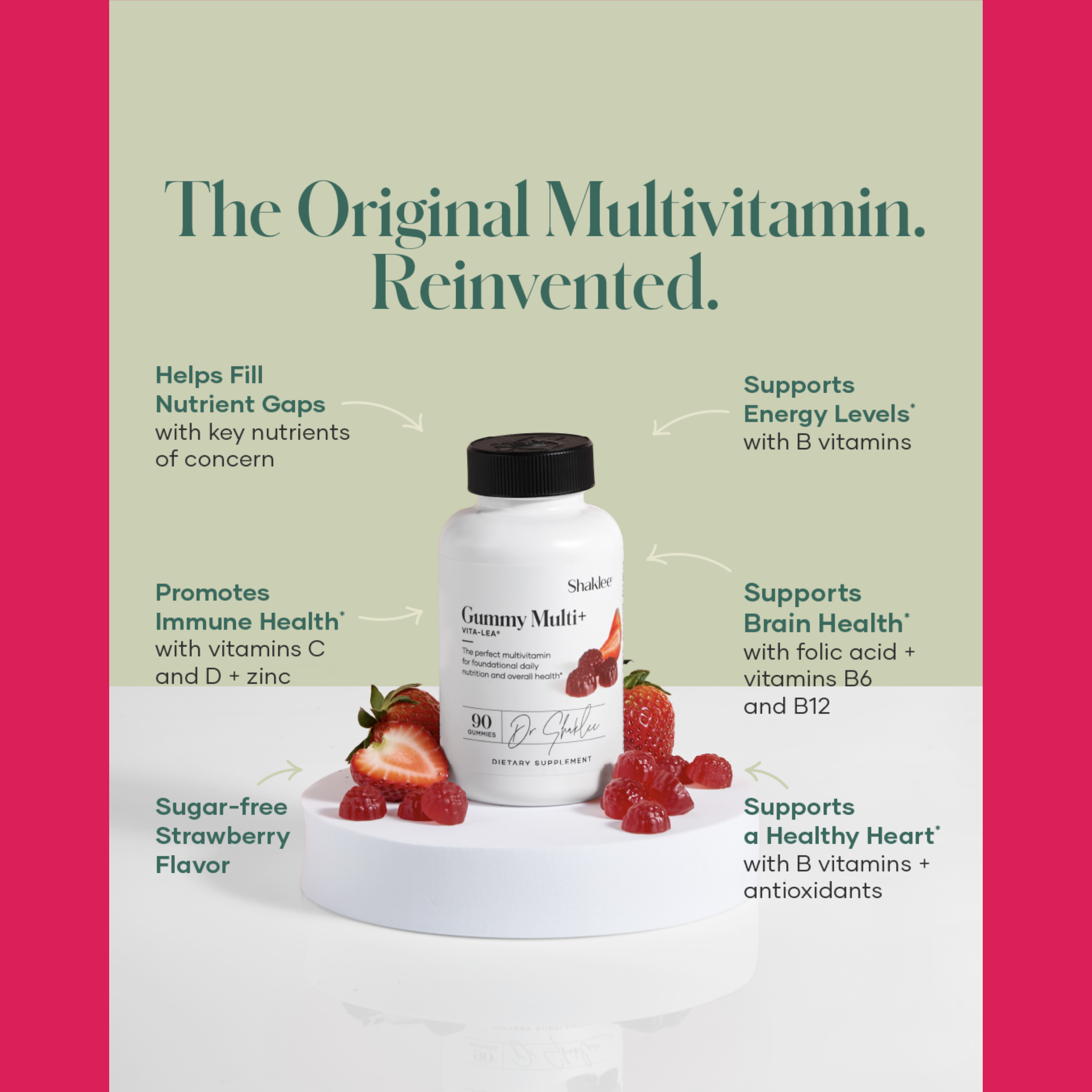 GUMMY VITAMIN BEST MULTI FOR WOMEN MEN KIDS