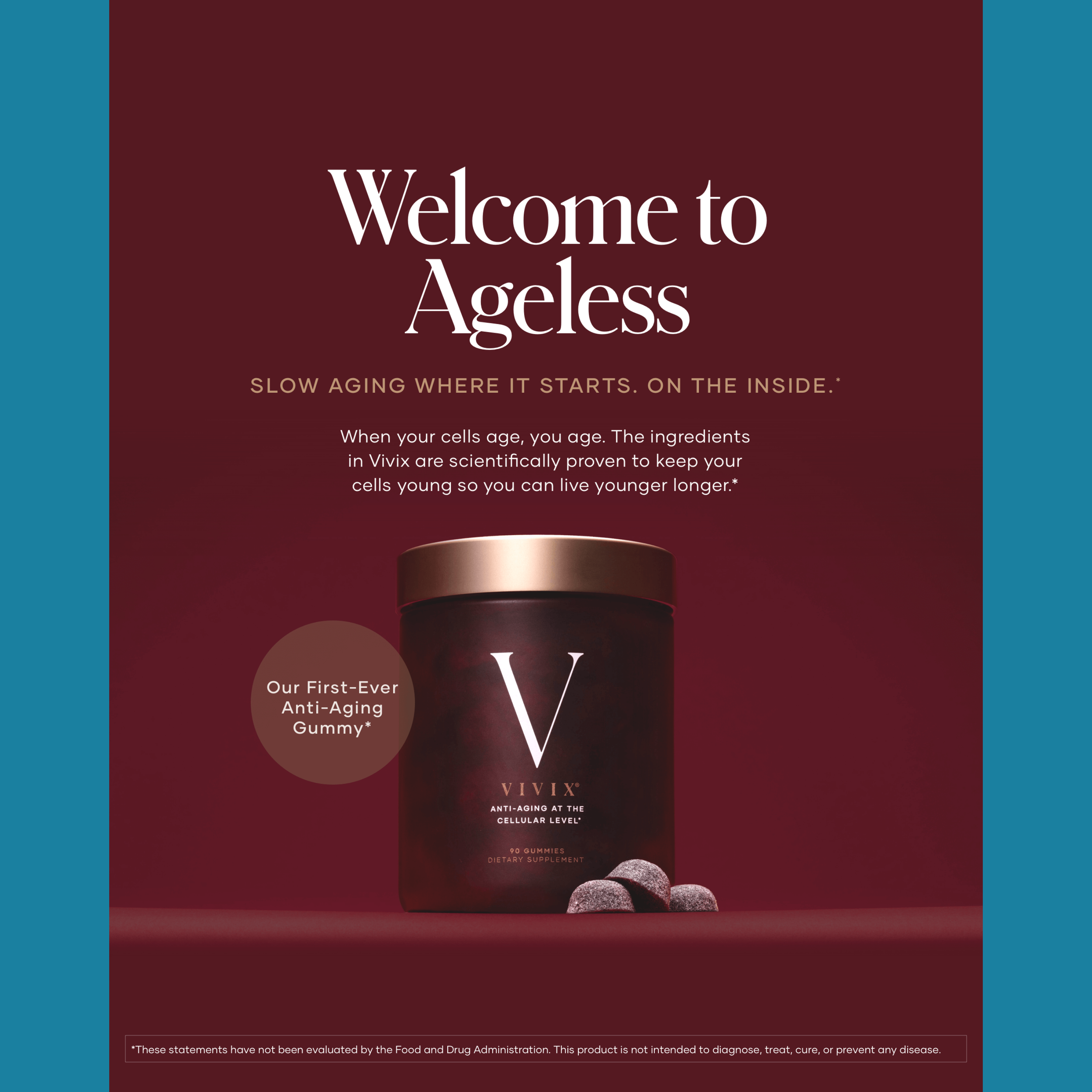 GUMMY VITAMIN ANTI-AGING WRINKLE SKINCARE NUTRITION SUPPLEMENT