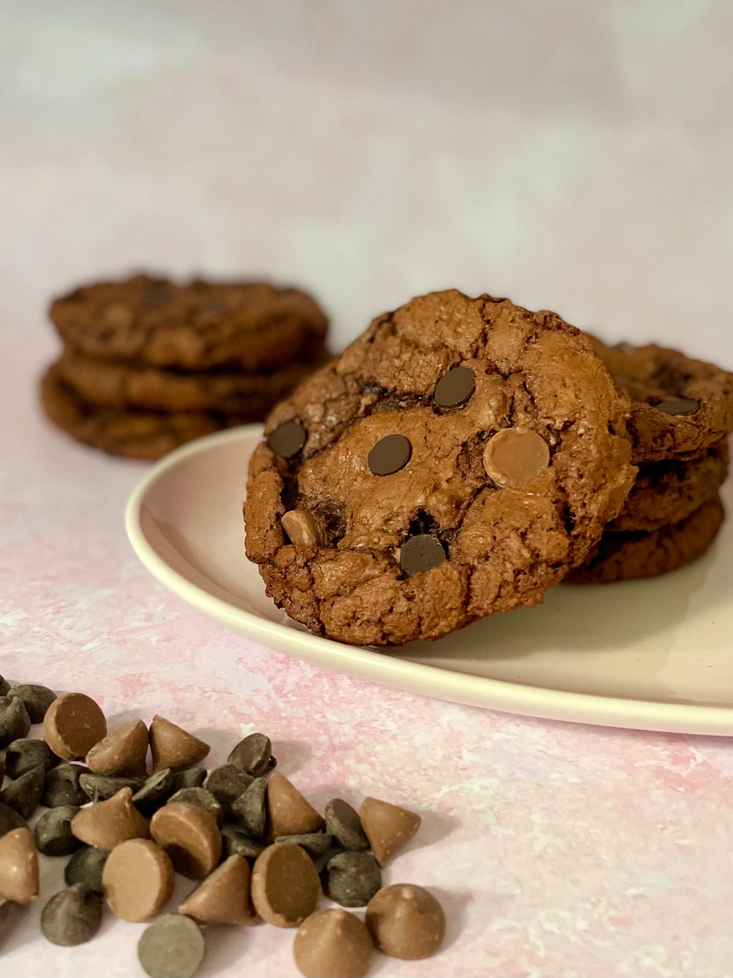 Chocolate brownie cookies