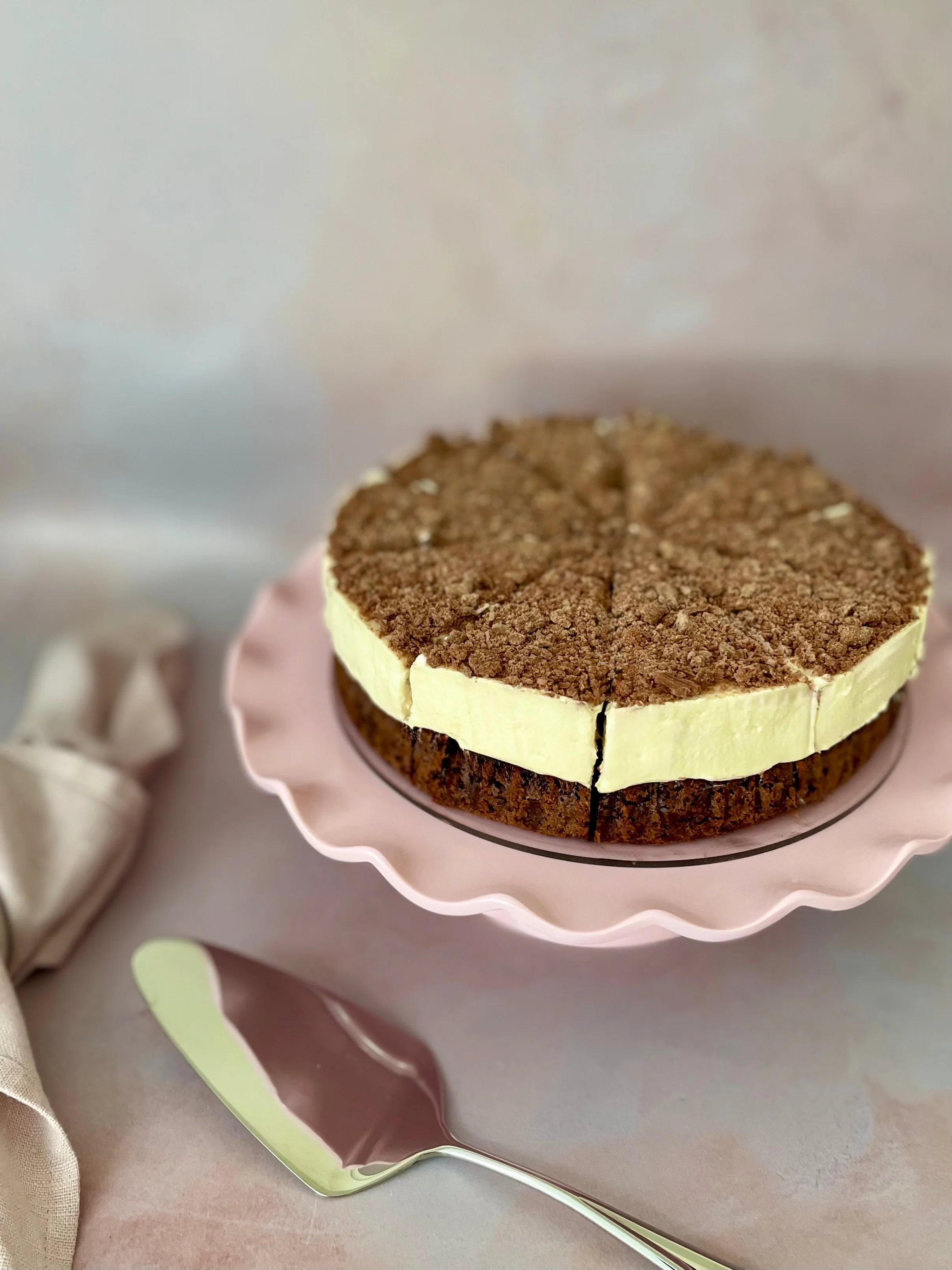 Baileys brownie cheesecake