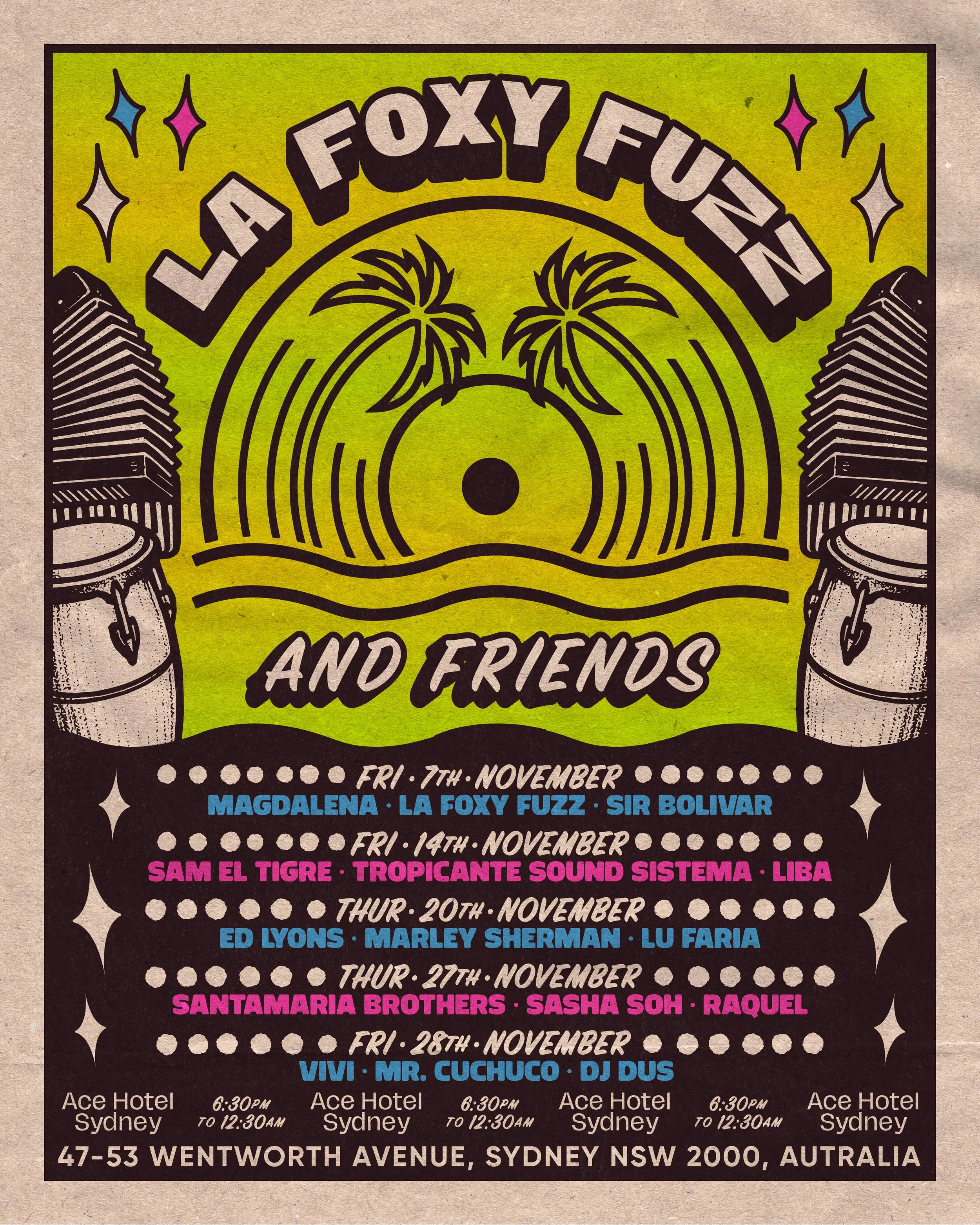 Ace Hotel-Foxy and Friends 