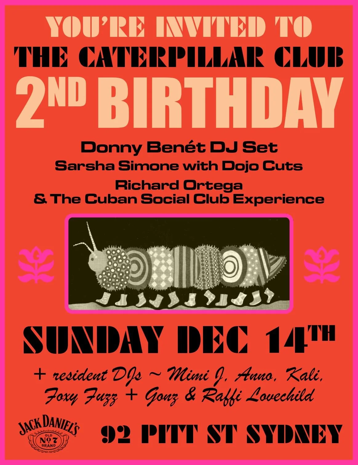 Caterpillar 2nd Birthday