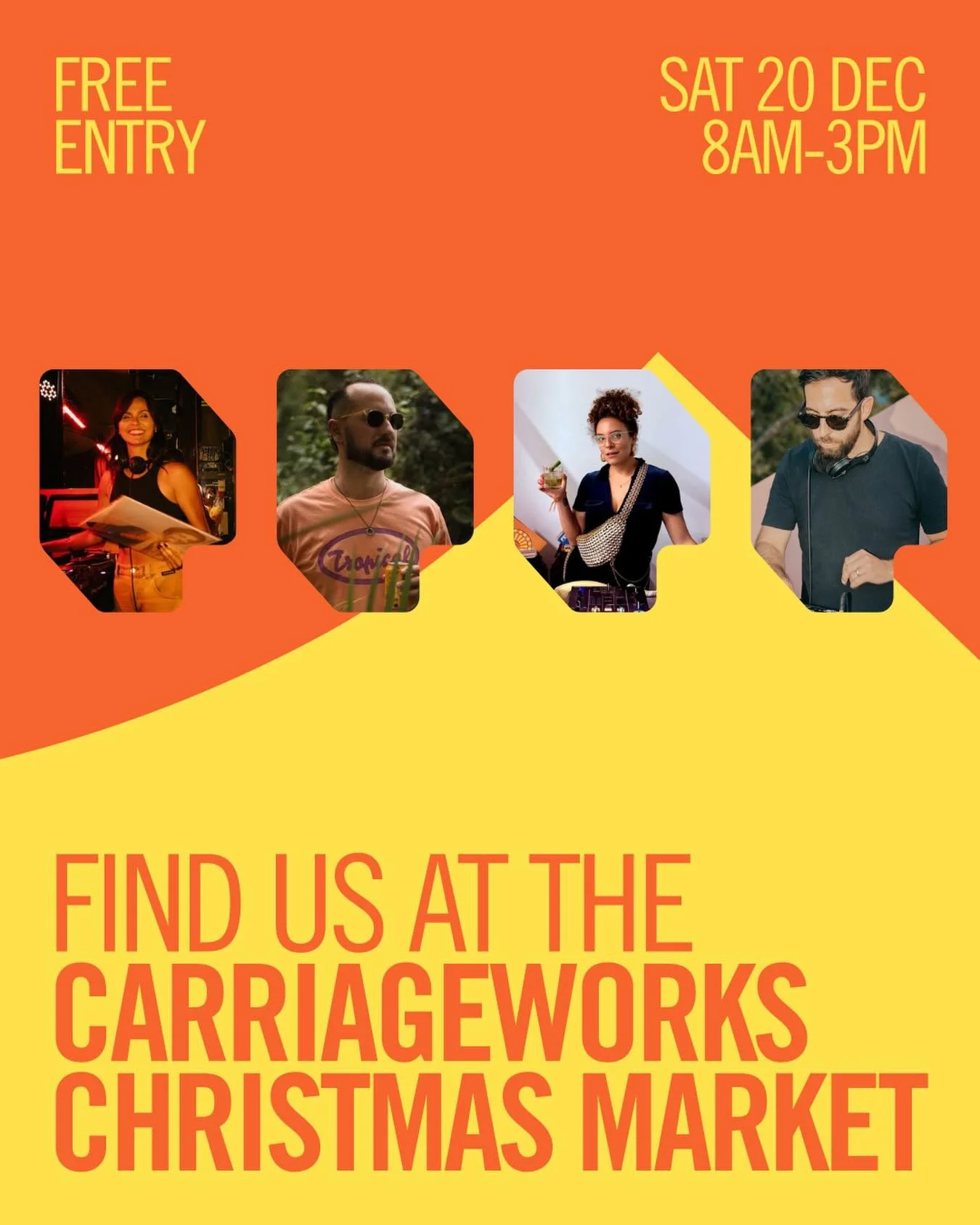 🎄This Saturday, 20th December &mdash; Carriageworks Christmas Markets takeover 🎄

Presented by @_foxy_fuzz x @carriageworks , we&rsquo;d love to invite you to a special teaser of Rhythm Social: Vinyl Sessions a project curated together with Carriag