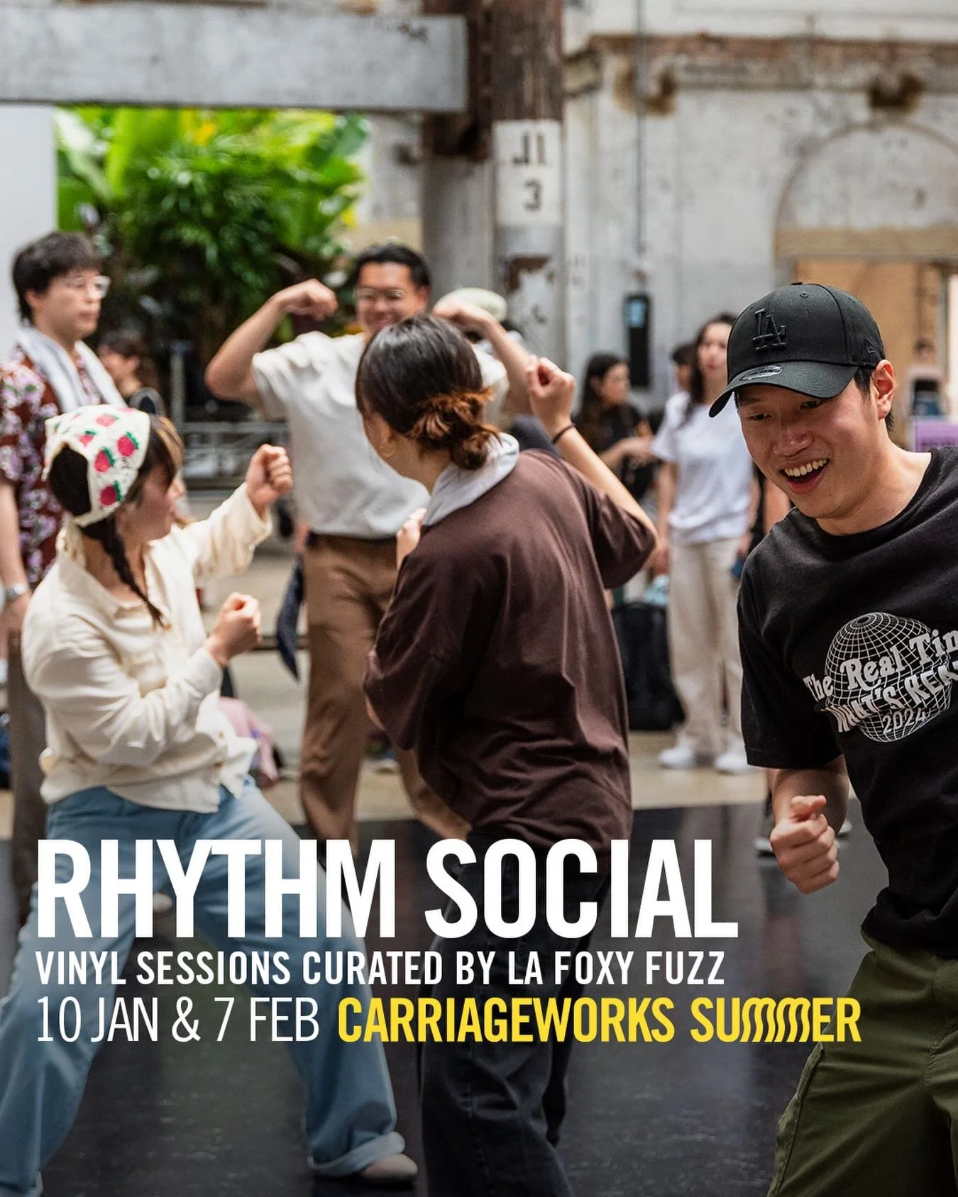 ✨ RHYTHM SOCIAL @carriageworks ✨

Start your weekend with rhythm, colour and sunshine 🌞
This summer, I&rsquo;m curating morning vinyl takeovers at the Carriageworks Farmers Market celebrating the global rhythm diaspora, from Latin soul and Afrobeat 