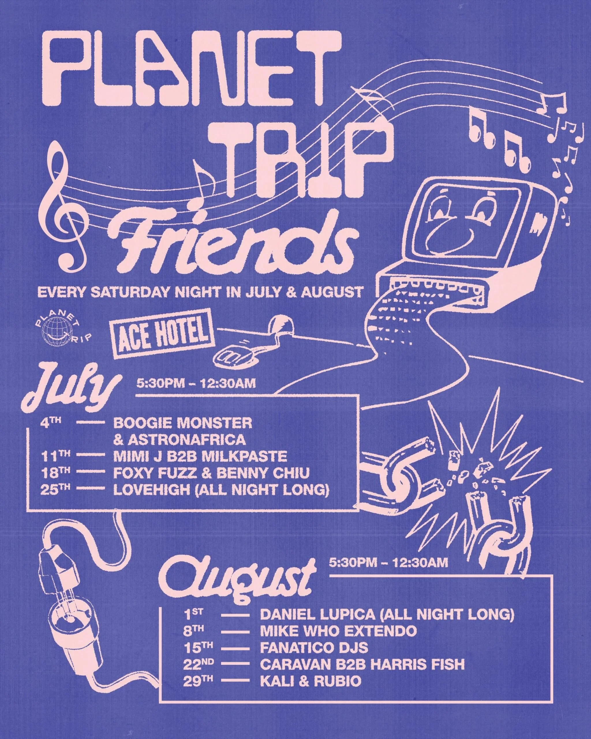Planet Trip Record Lobby Residency