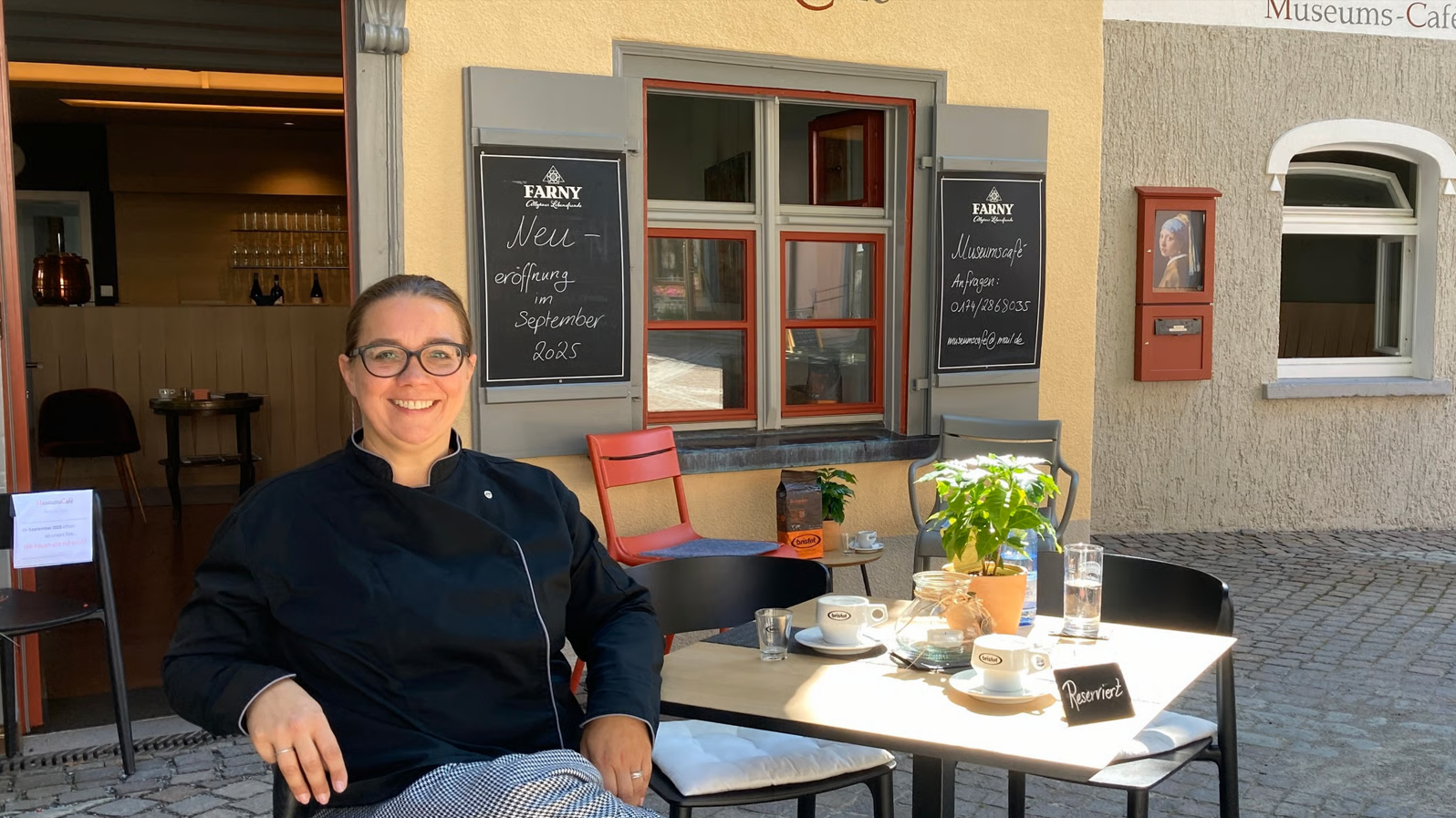 „Finde den Platz besonders“ - Konditorin eröffnet ihr beliebtes Café wieder