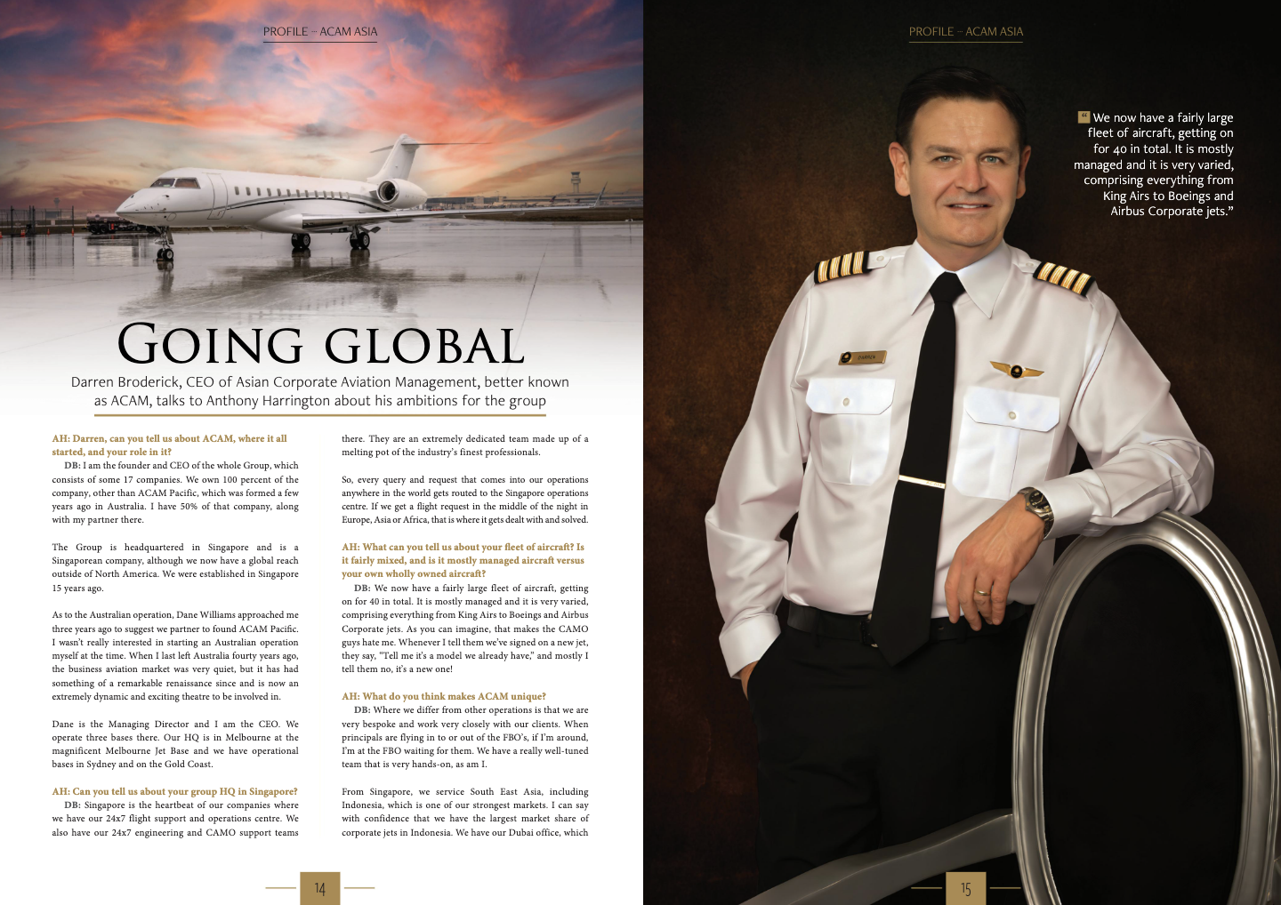 Inside Business Aviation Magazine Issue 35: Why “Aircraft Management” Has Never Been More Important