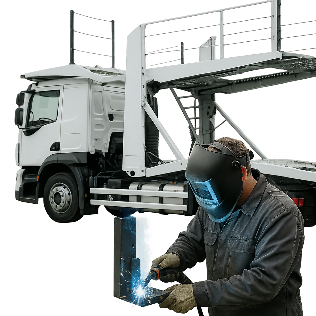 Fabrication & Engineering metal fabrication UK, car transporter engineering, custom truck parts, trailer fabrication, structural modifications LTS Commercial Services