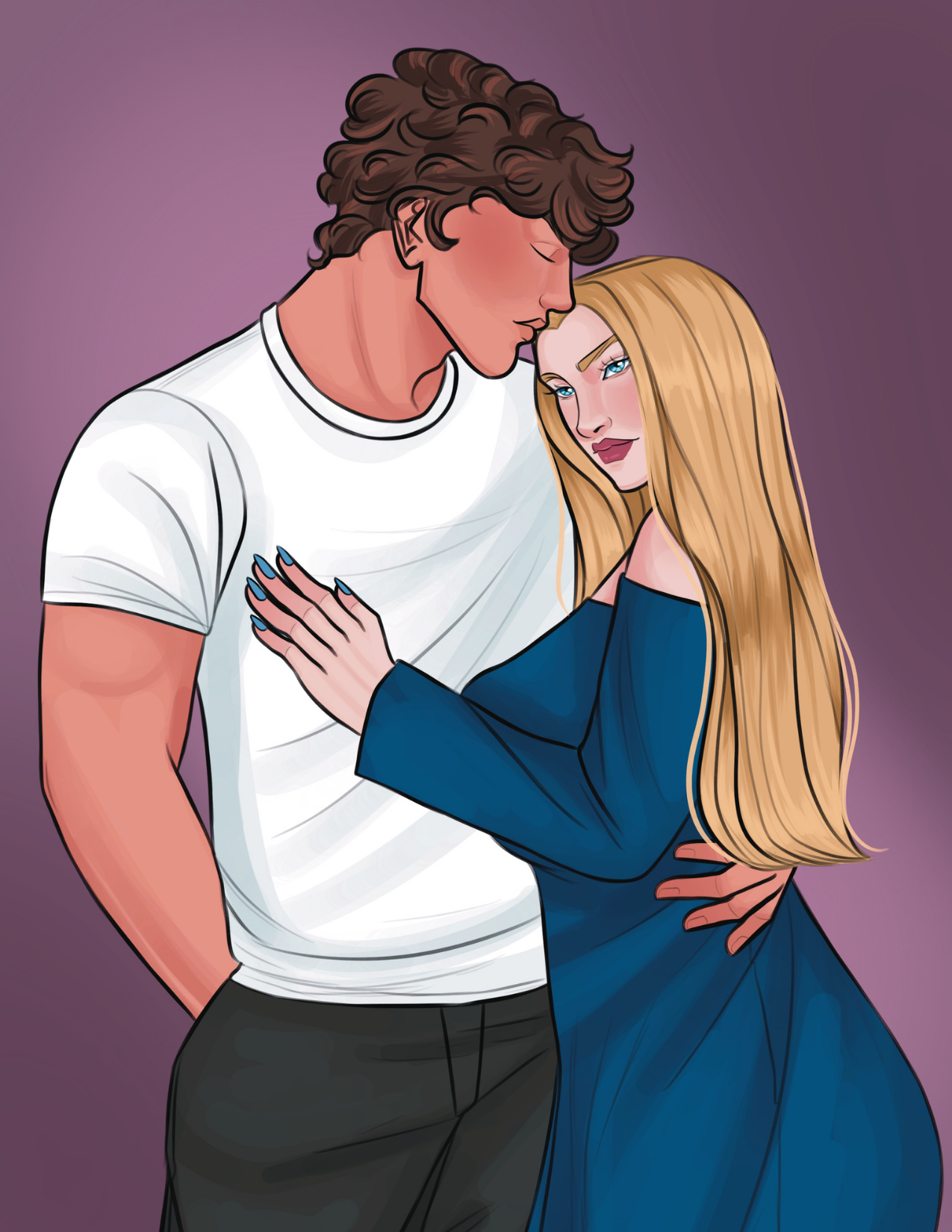 Veronica and Miles Character Art