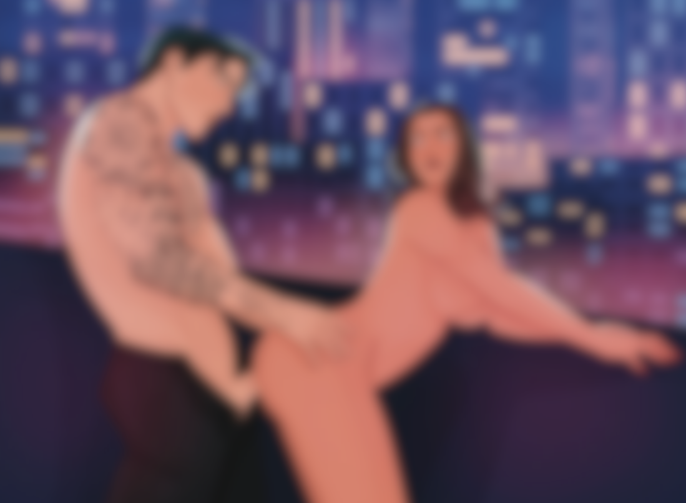 Serena and Ian Character Art #2