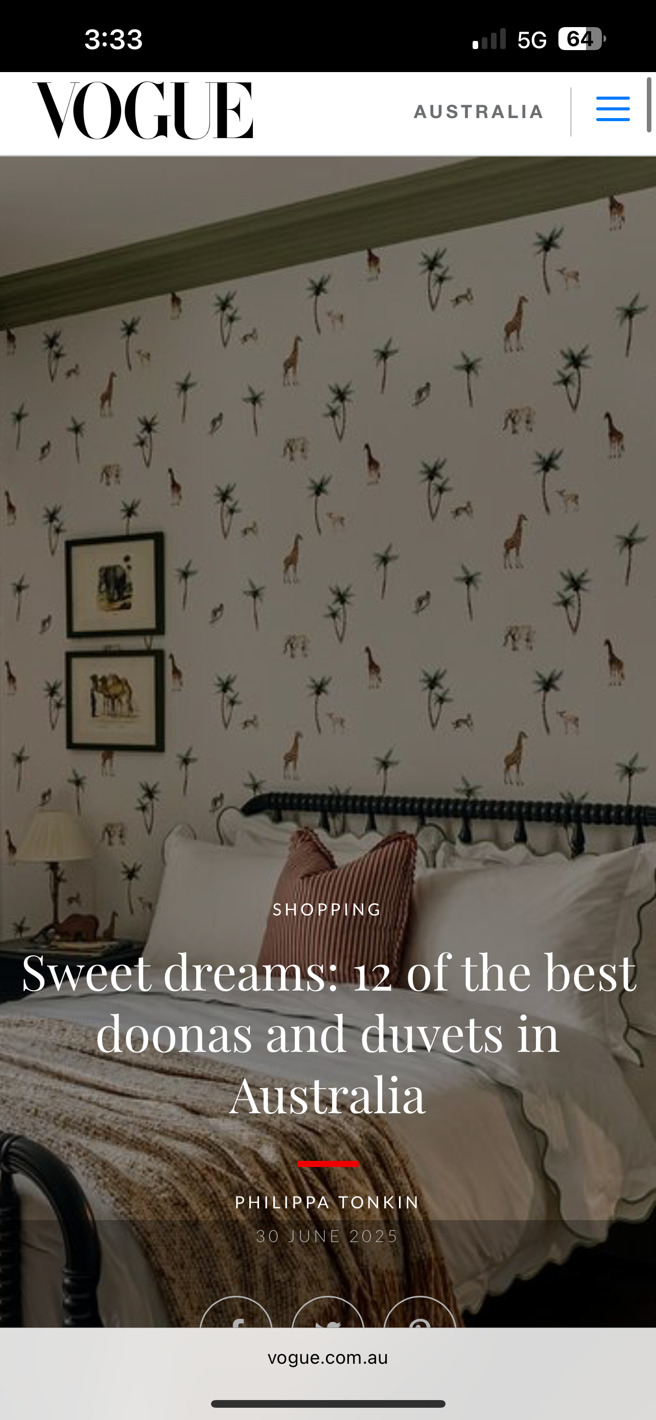 Listicle Coverage on Vogue