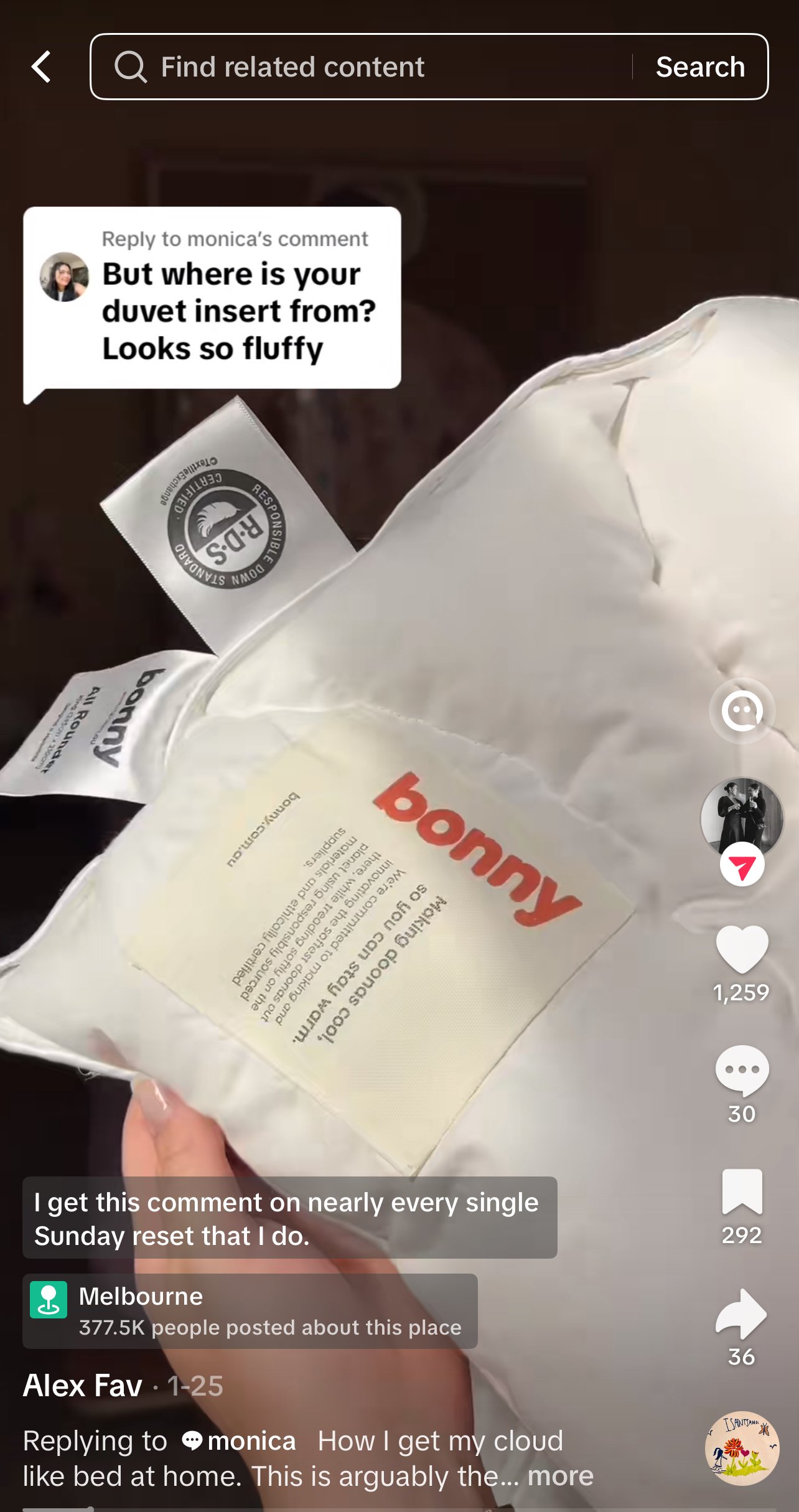 Example of Creator Collaboration for Bonny's All Rounder doona