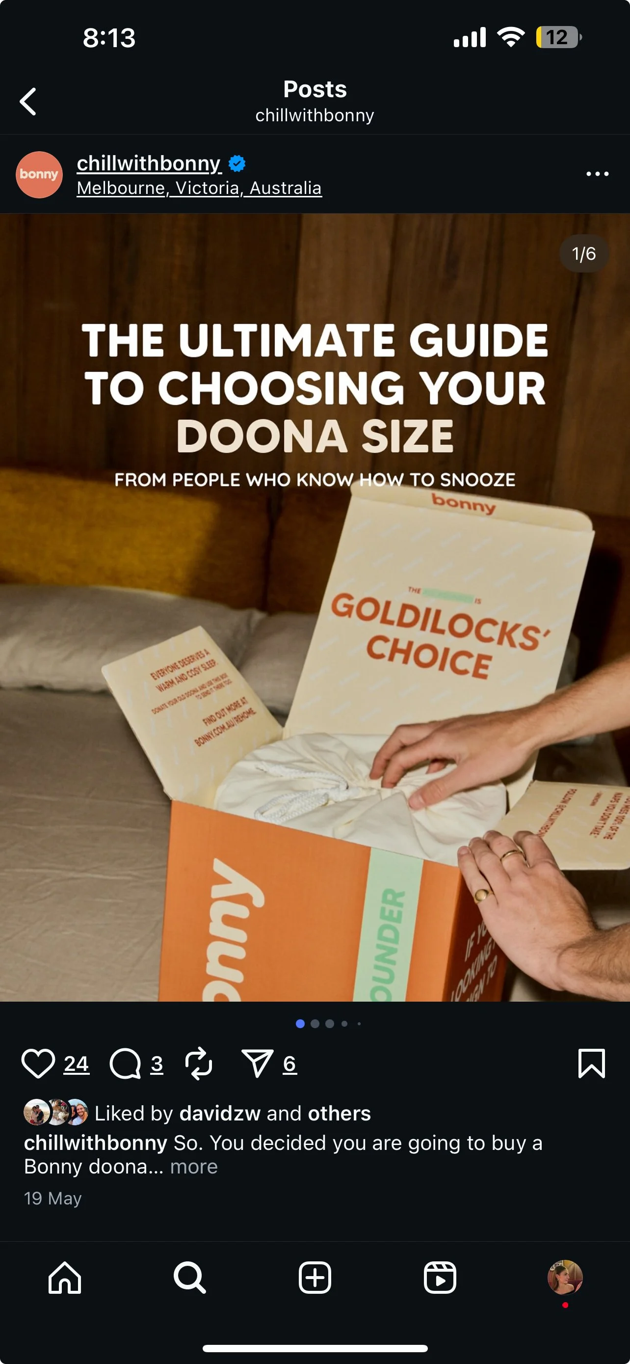 Example of informative product post and copywritting