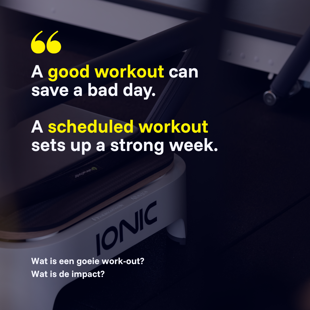 Het recept voor een sterke week