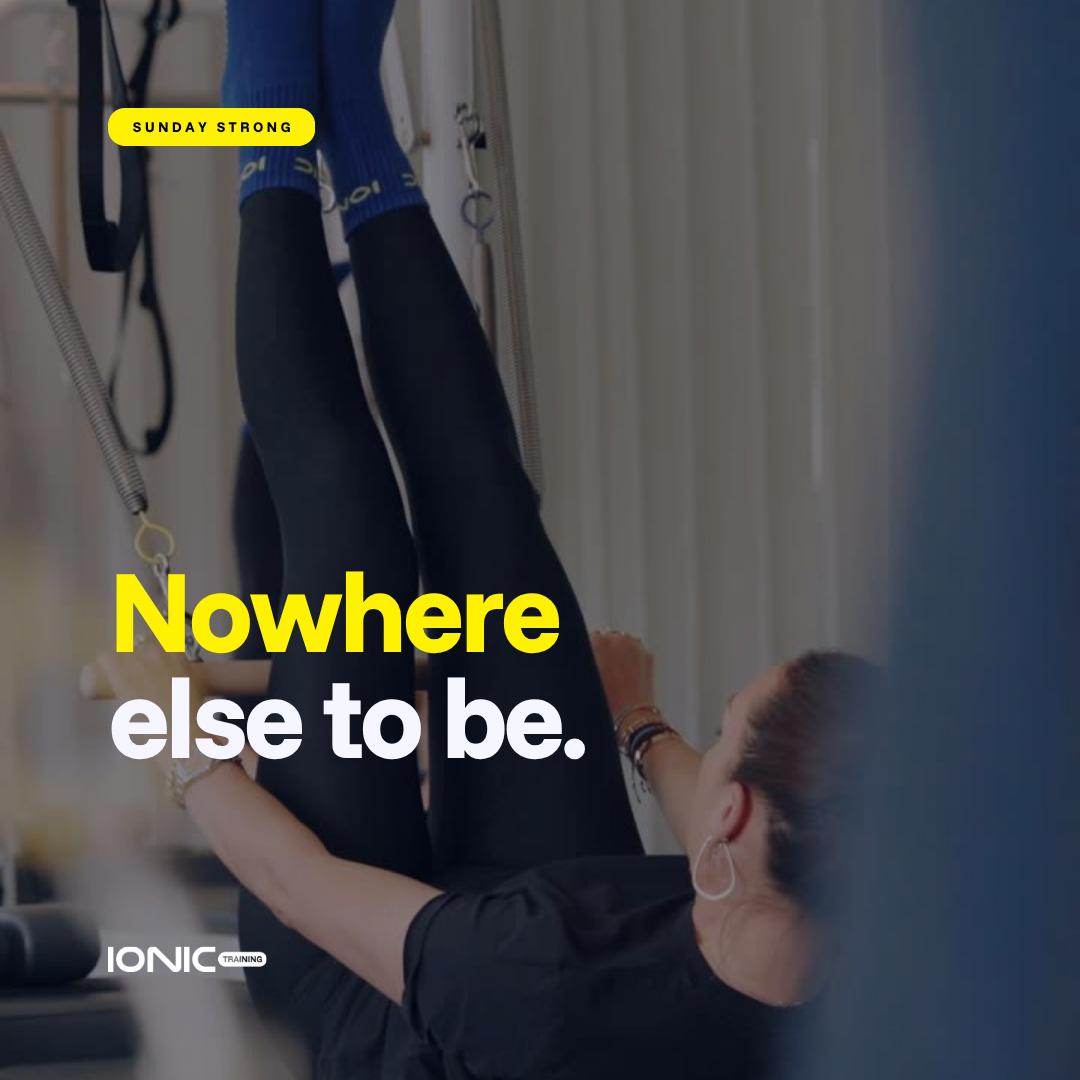 Nowhere else to be.
