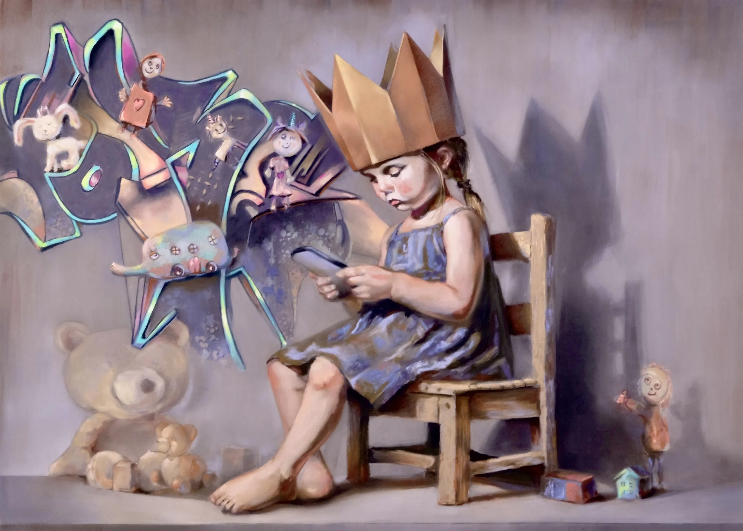 Shadows of fantasy 50 x 70 cm