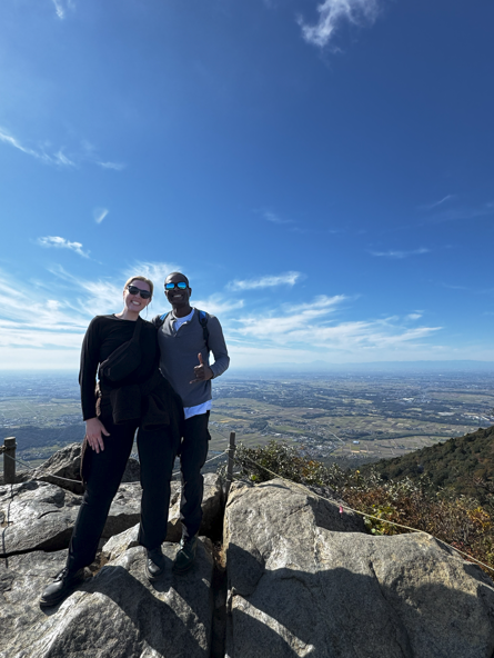 Mt. Tsukuba Ibaraki on a clear sky.
