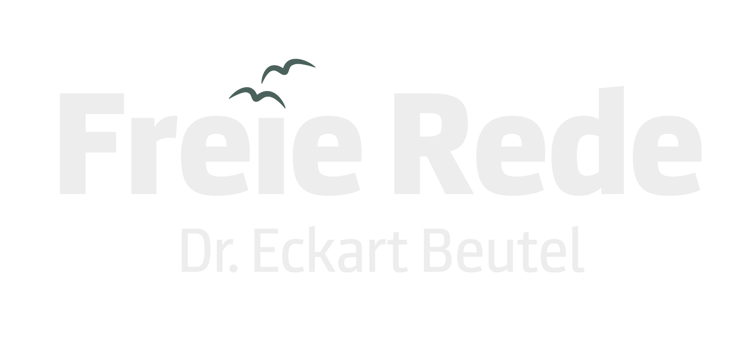Freie Rede Dr. Eckart Beutel