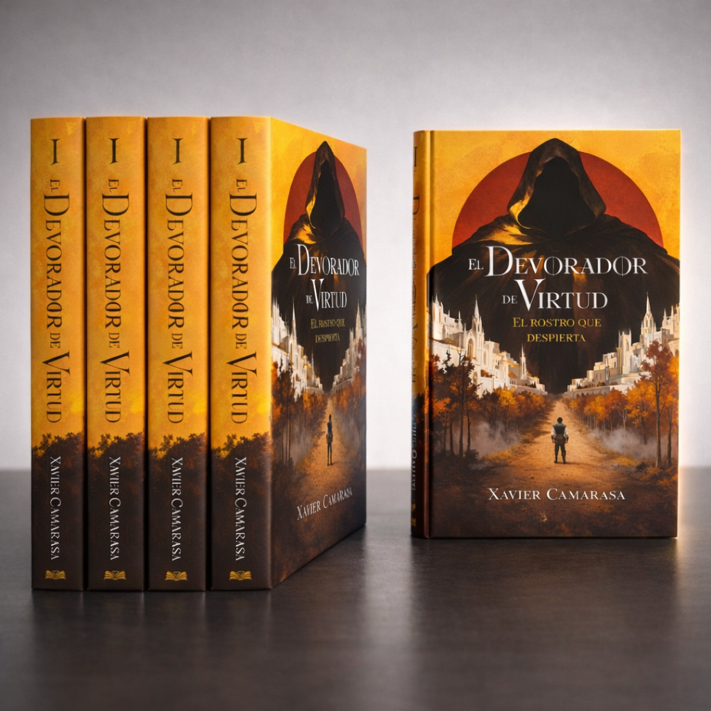 PACK PREVENTA (4+1 unidades) - El Devorador de Virtud: el rostro que despierta (Libro 1/4)