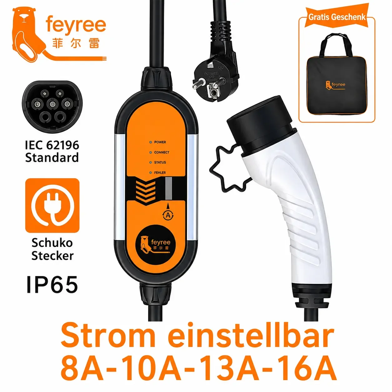 Mobile Wallbox 3,5 kW Typ 2 16A