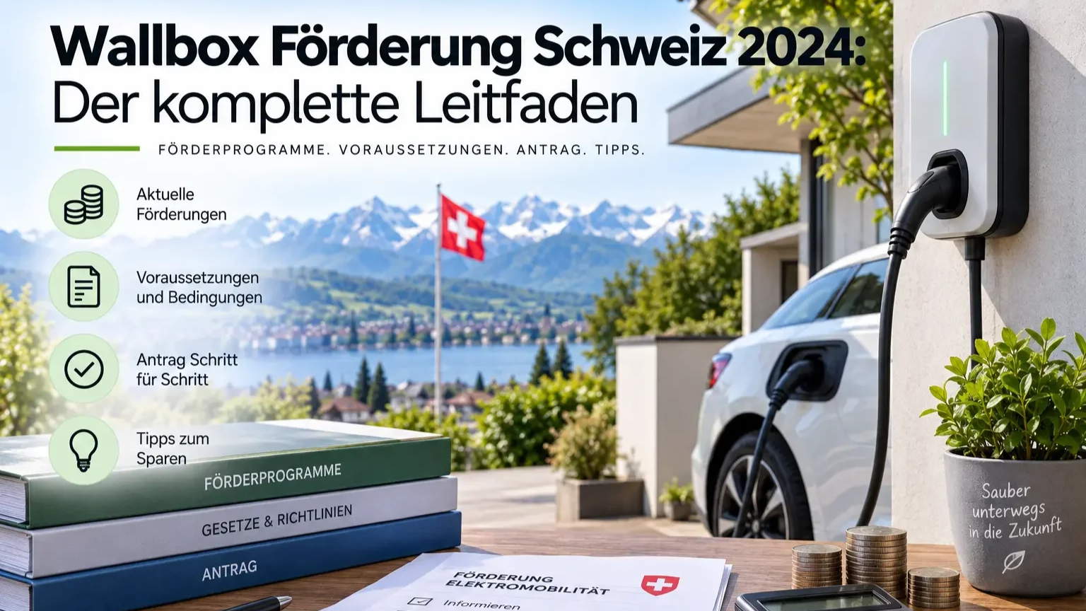 So beantragst du Wallbox-Förderung in der Schweiz – Schritt für Schritt