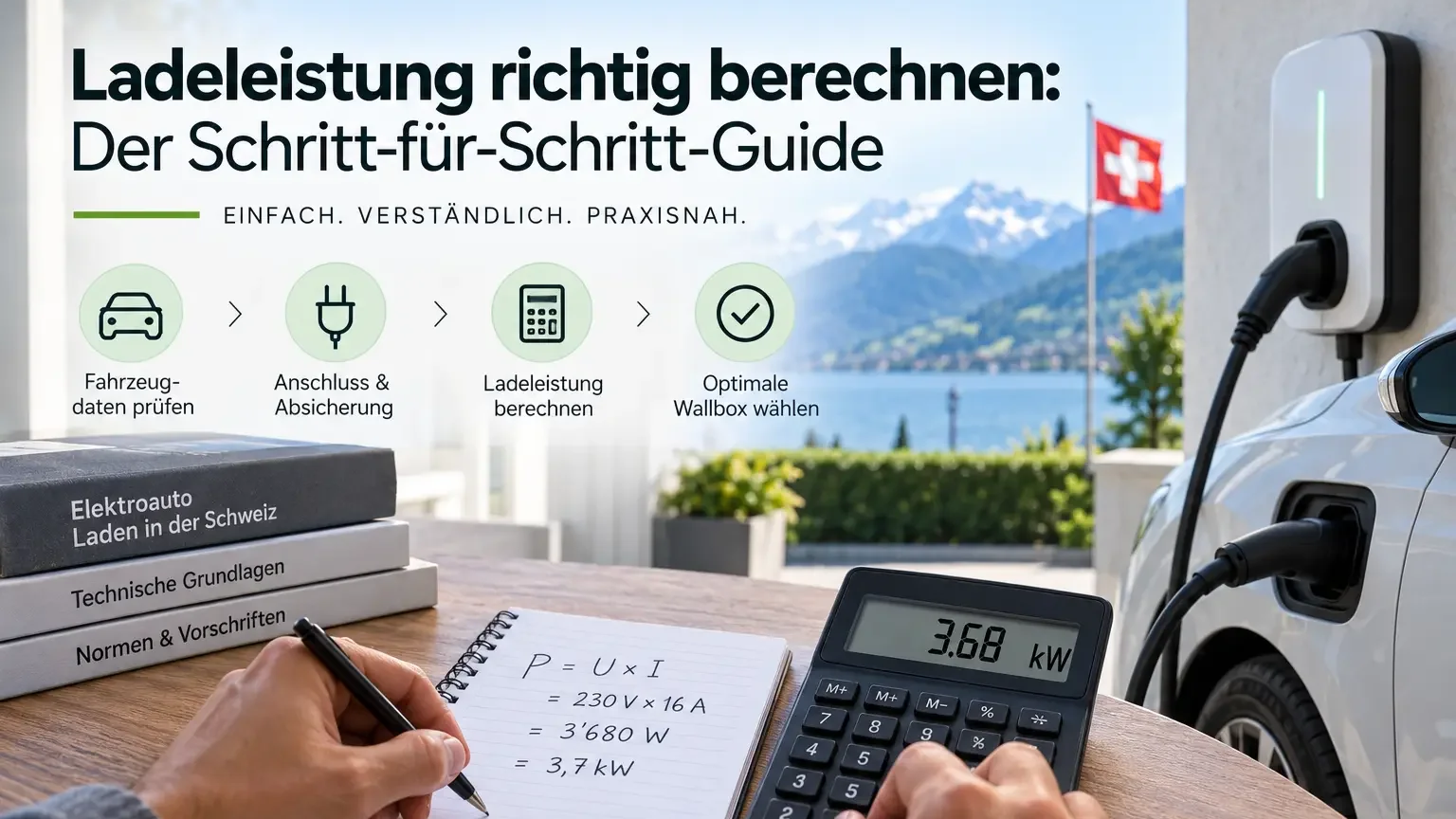 Ladeleistung richtig berechnen: Der Schritt-für-Schritt-Guide