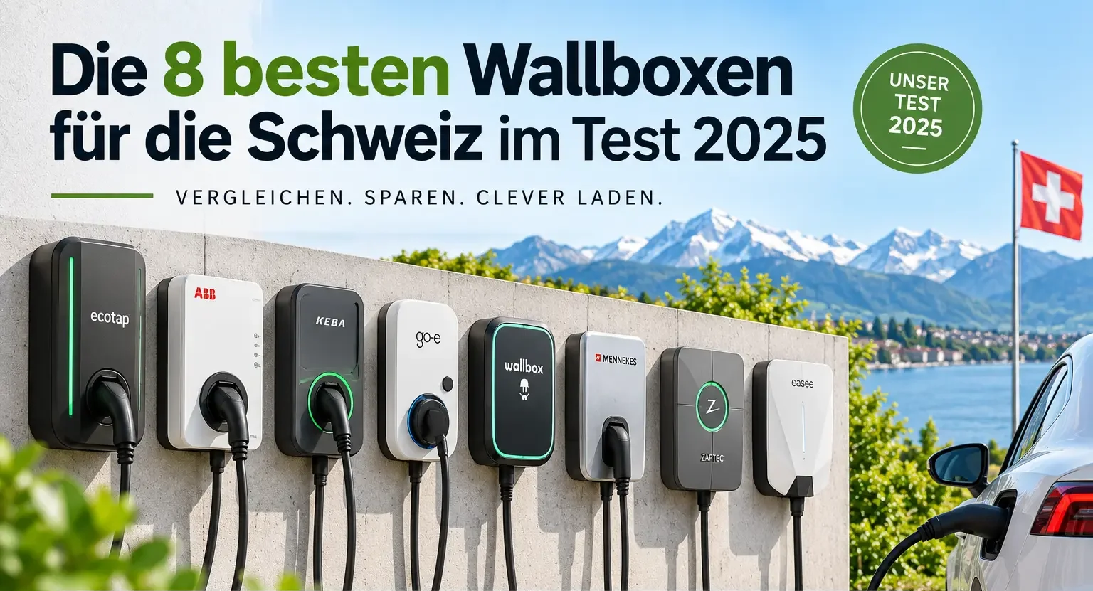 Die 8 besten Wallboxen für die Schweiz im Test 2025