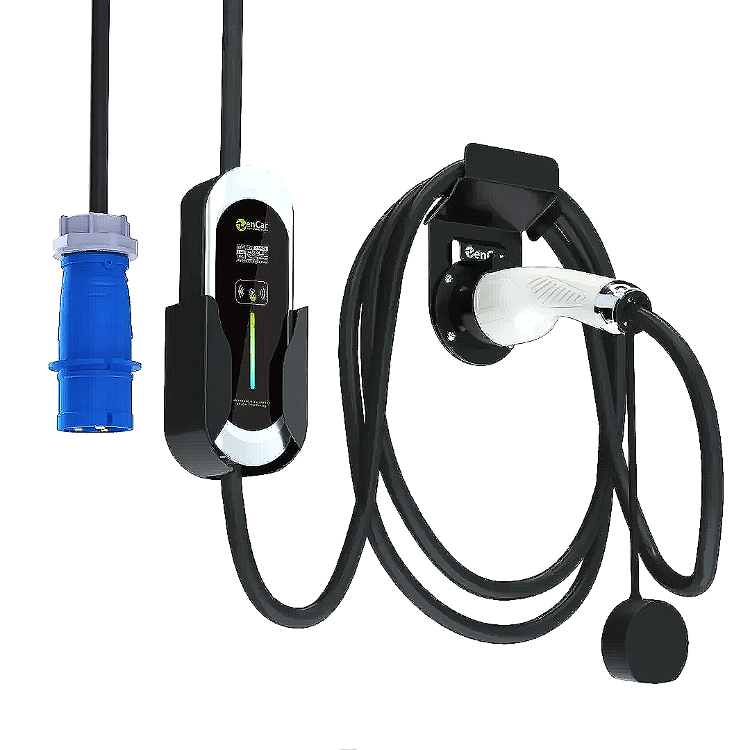 ZenCar Model E – Mobile & stationäre Ladestation 7,4 kW / 32 A, Typ 2