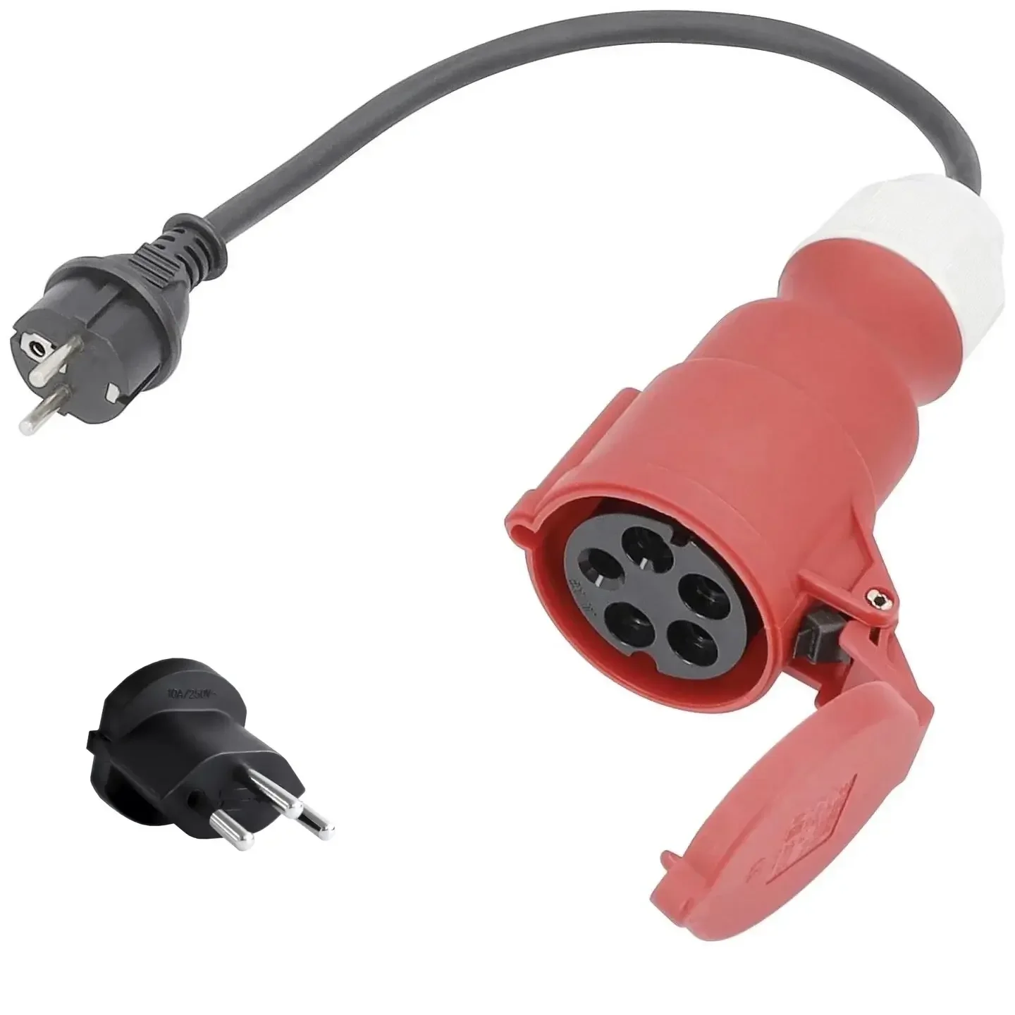 AS Schwabe 61371 Adapterkabel 16A – CEE auf Schuko