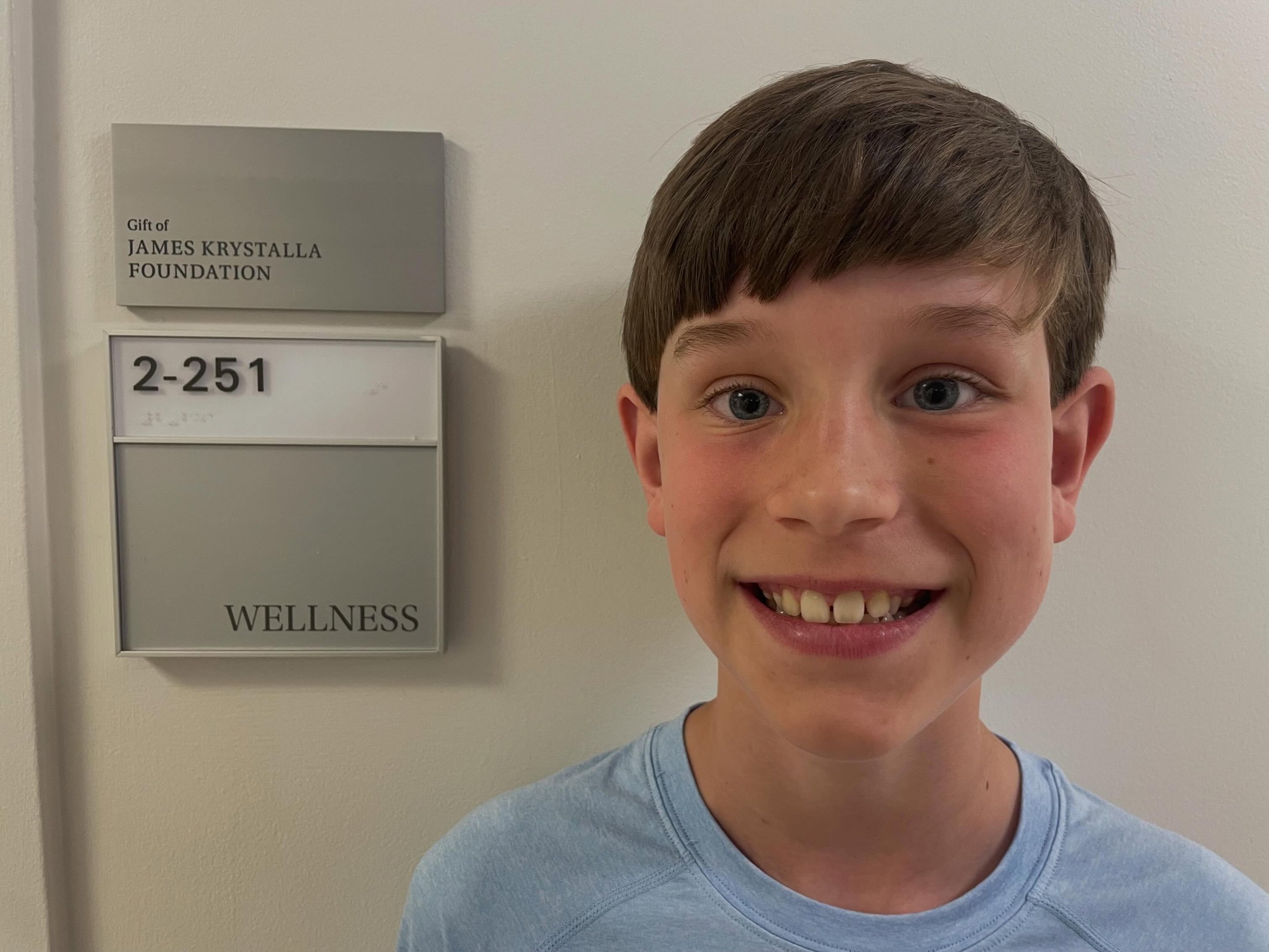 Last week, we had the opportunity to visit the wellness room at @hassenfeldchildrenshospital which was dedicated in honor of The James Krystalla Foundation￼ &mdash; made possible through the proceeds from last year&rsquo;s golf outing.

The wellness 