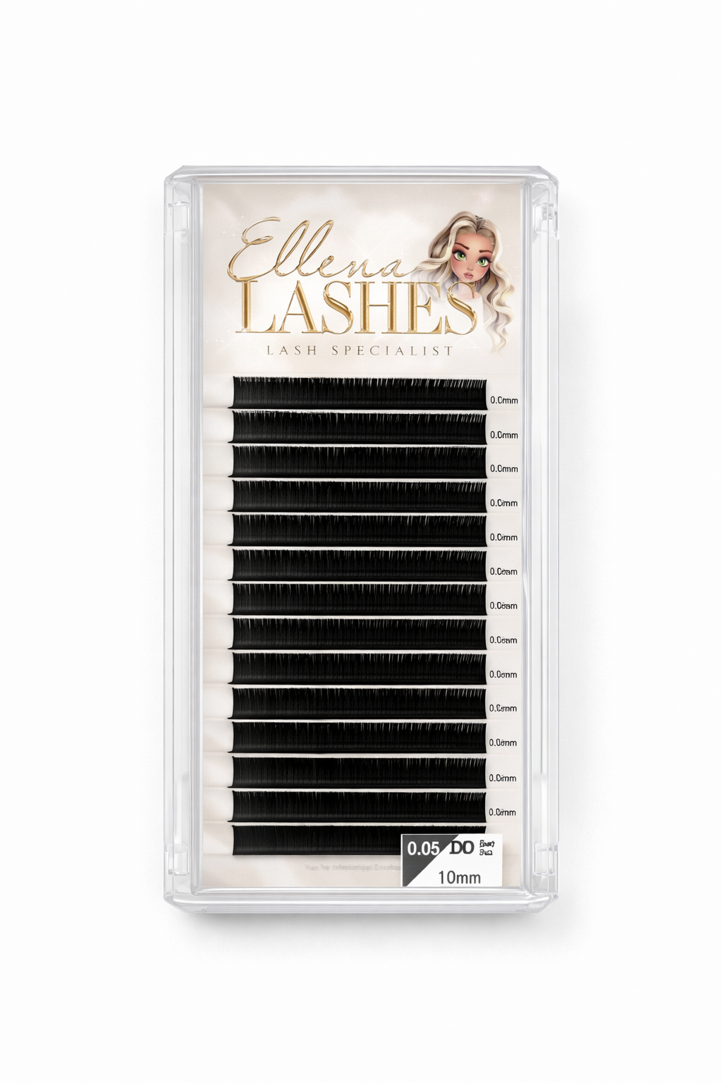 Ellena Lashes Easy Fan Trays 0.03 DD Curl
