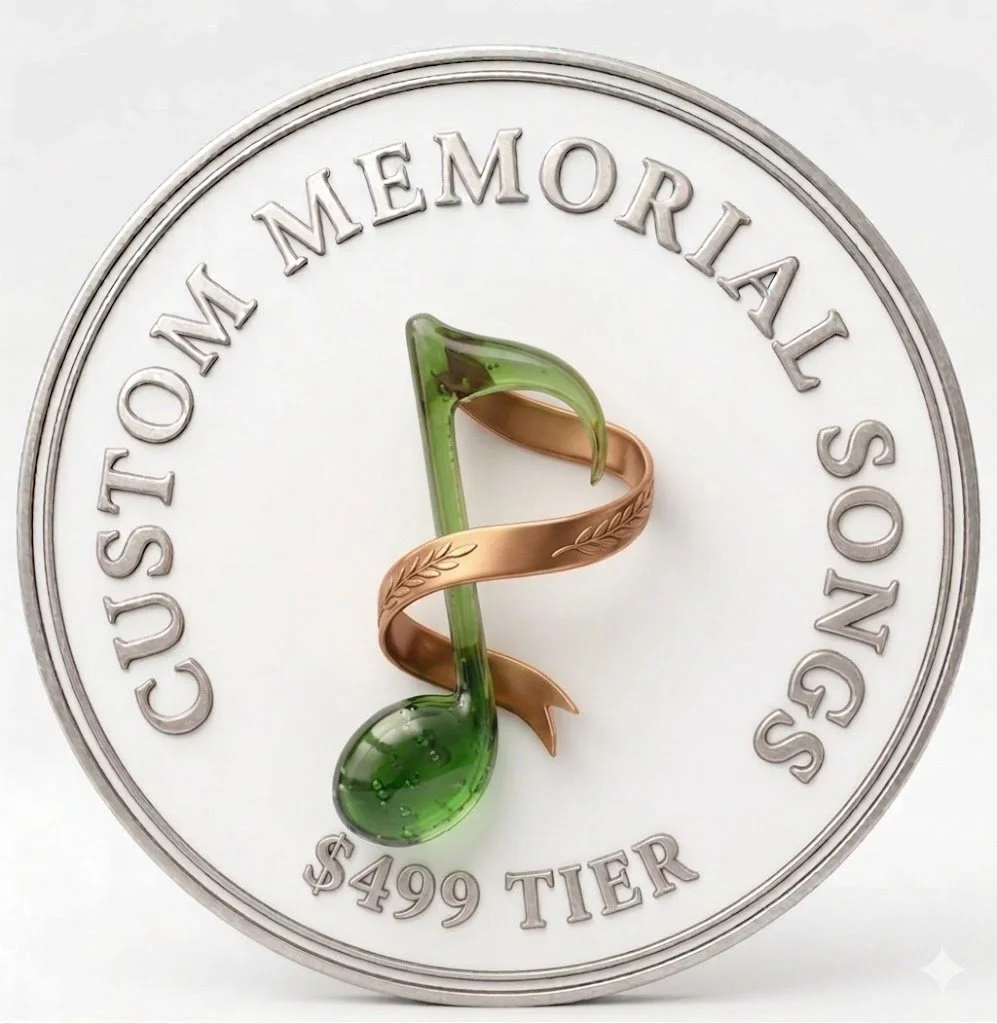 Custom Digital Audio Song & Video with Client Photos and Sharable Social Media Links