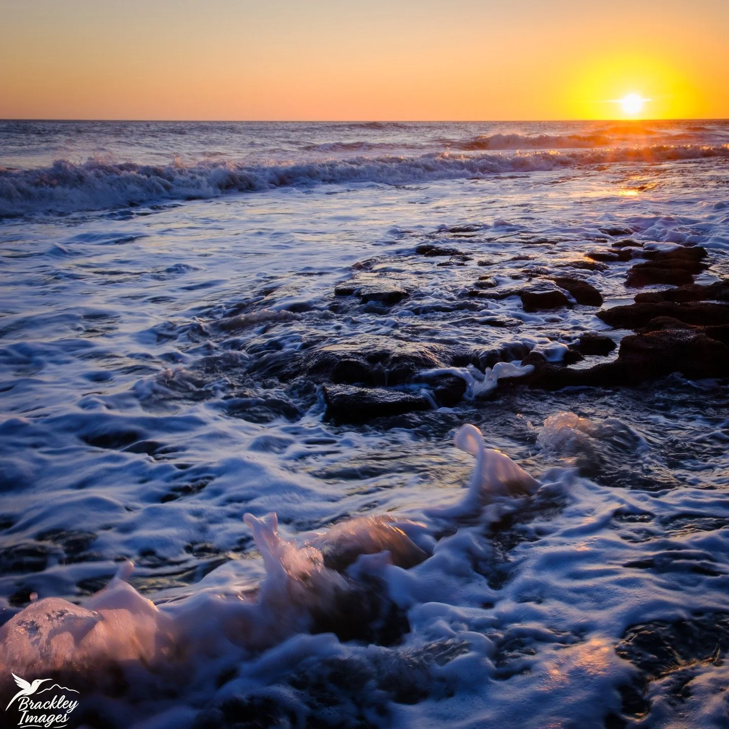 Easter Monday sunset at Southerndown, South Wales, it never disappoints.