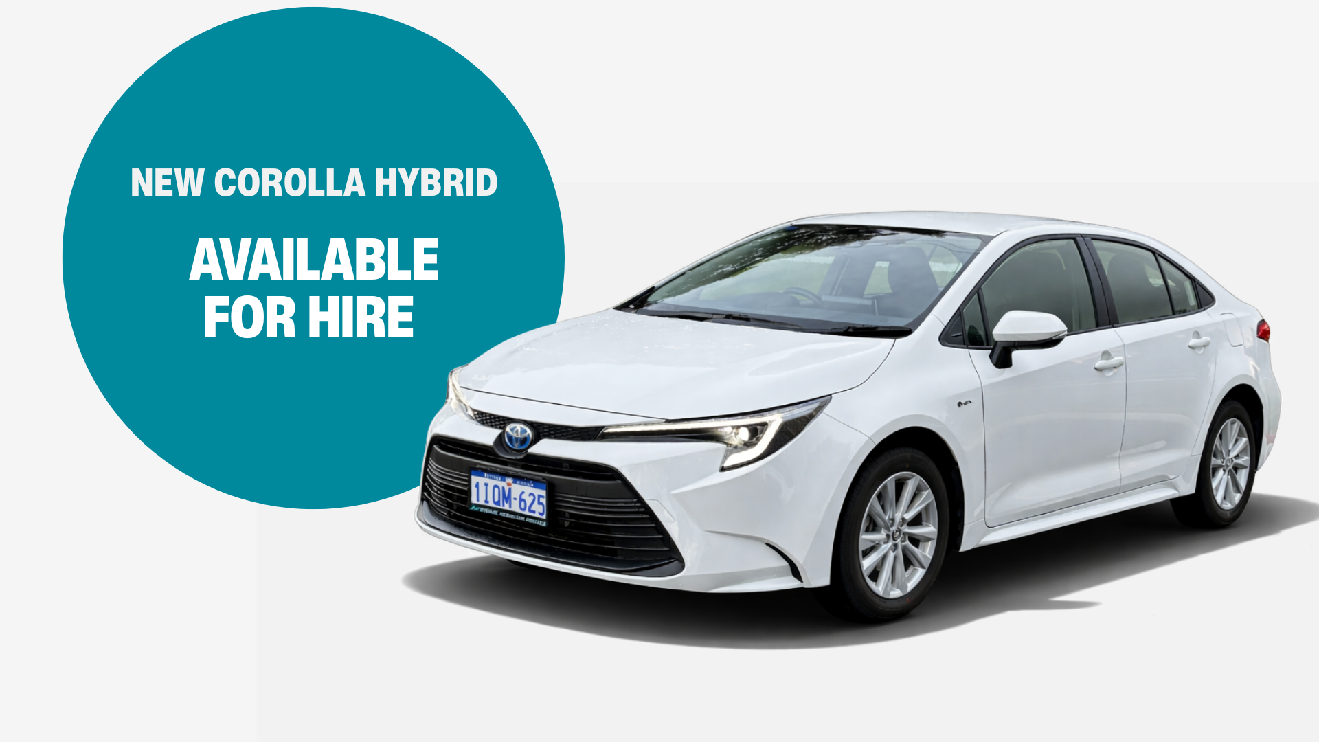 Toyota Corolla Hybrid Car for Hire