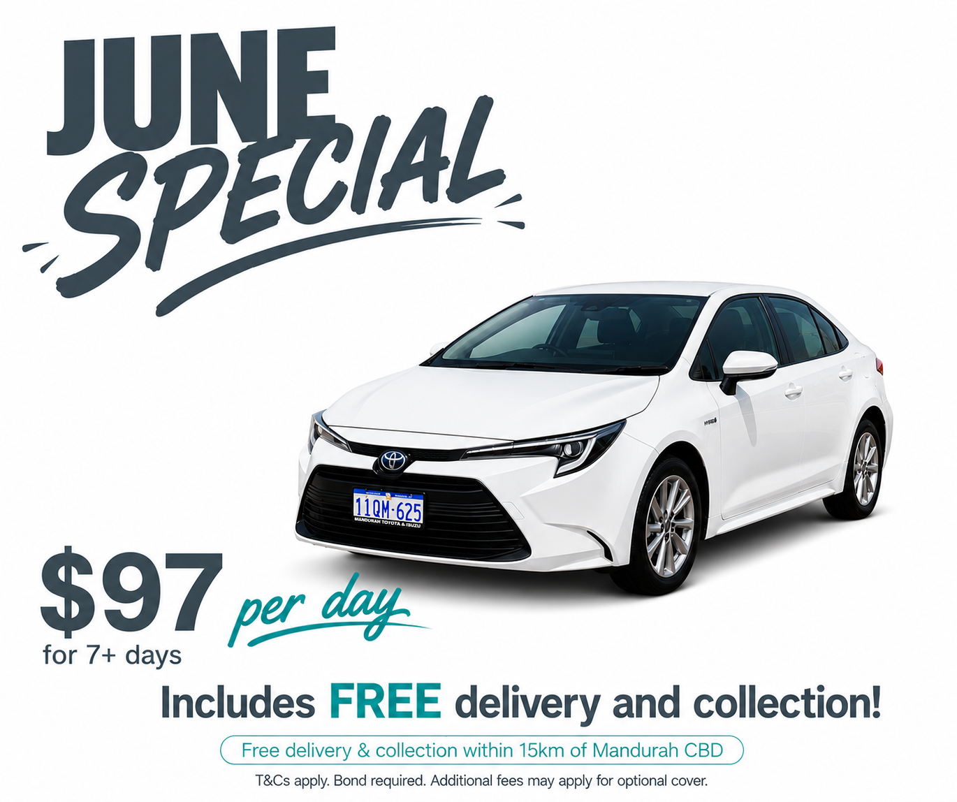 Corolla for hire