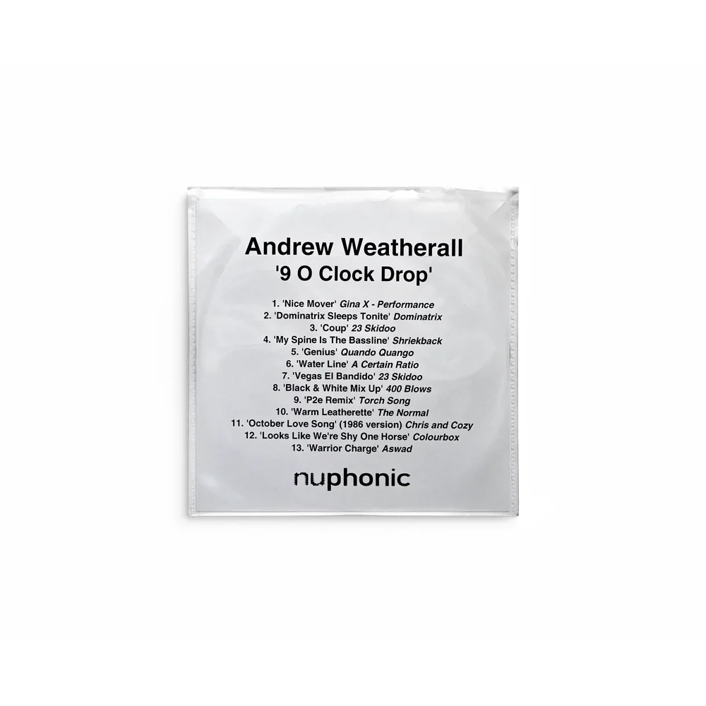 Andrew Weatherall - 9 O'Clock Drop — Deep Gems