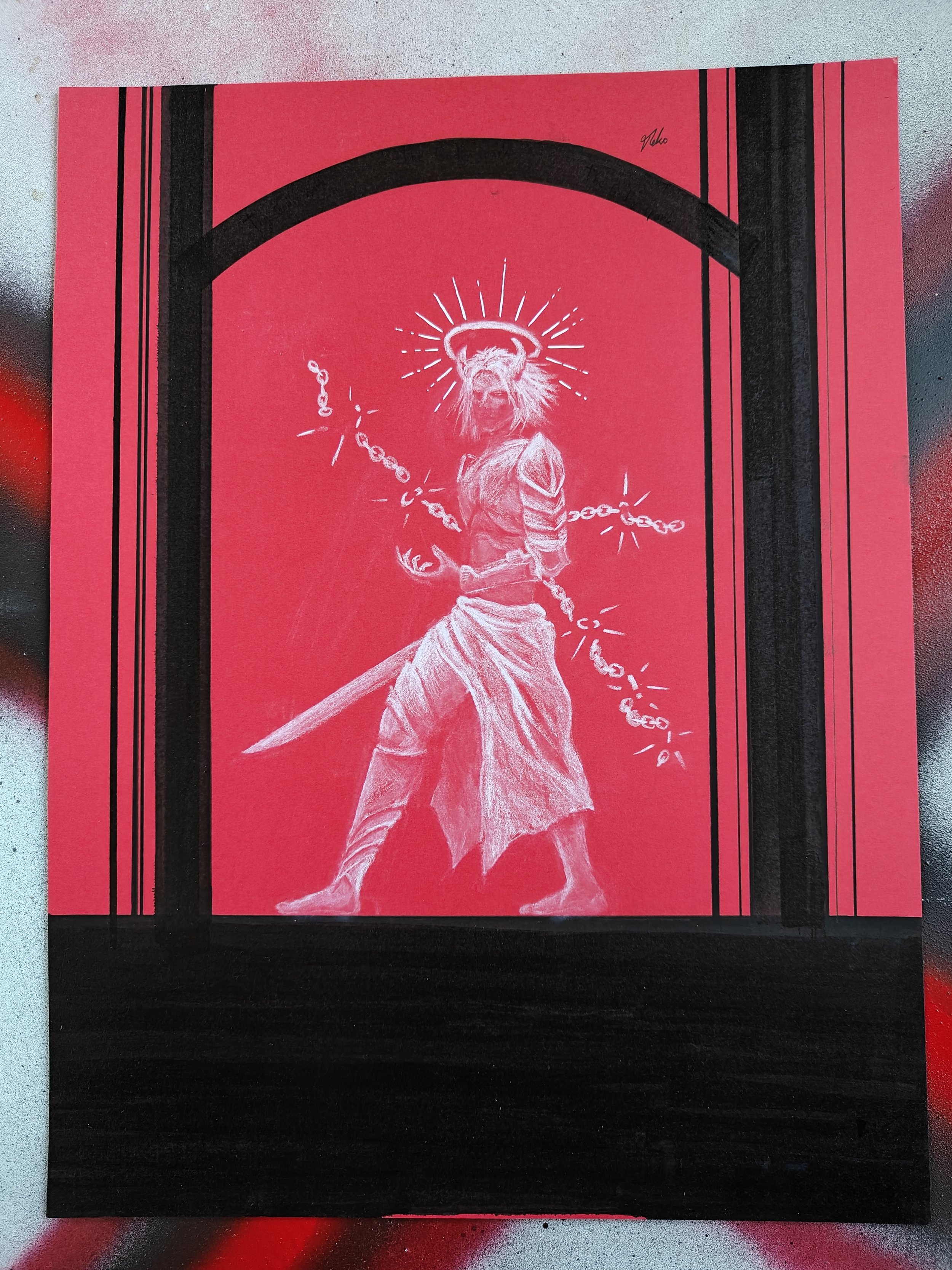 The Godly spark 30x40