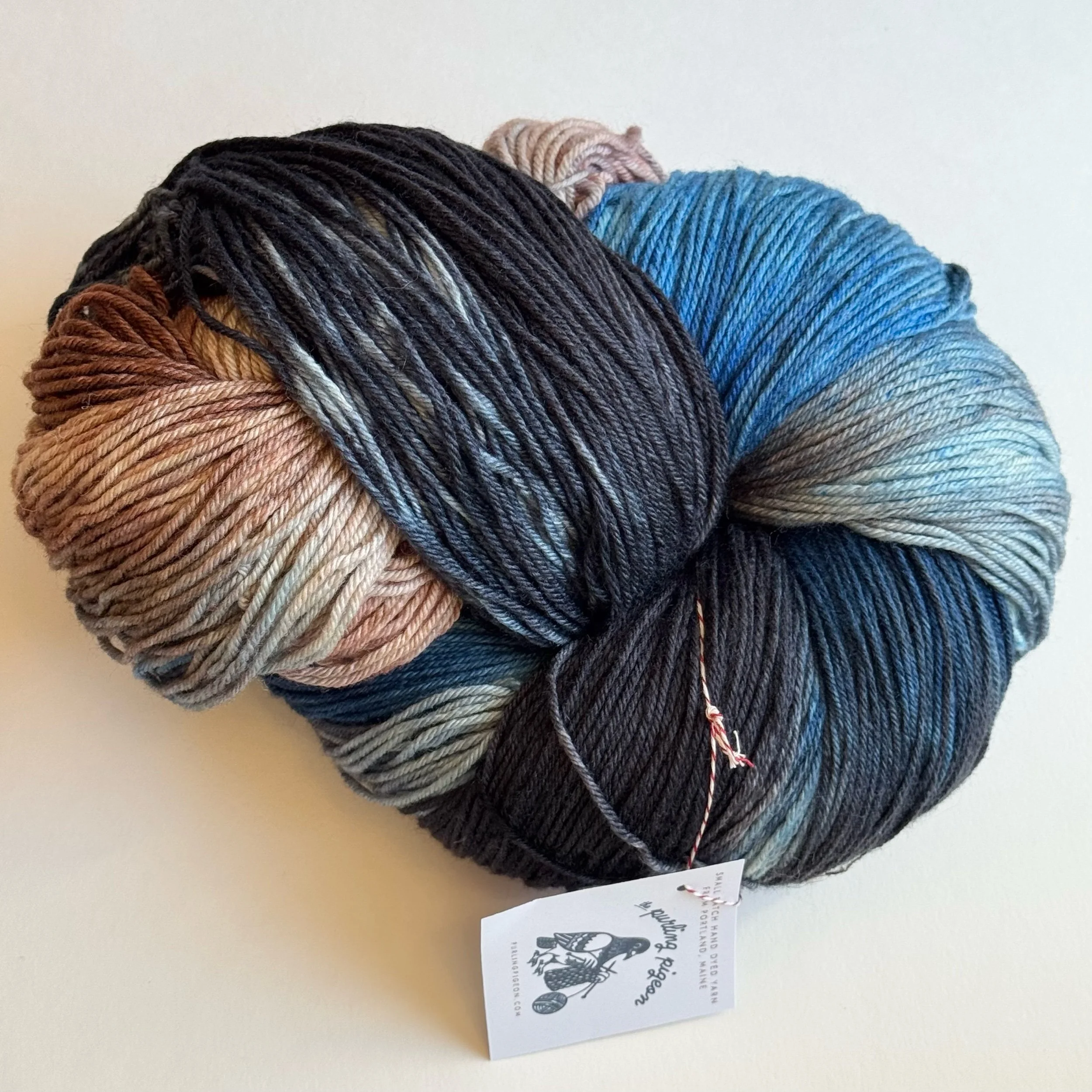 Wool & Silk Sweater Skeins – Worsted Weight, One Pound of Yarn