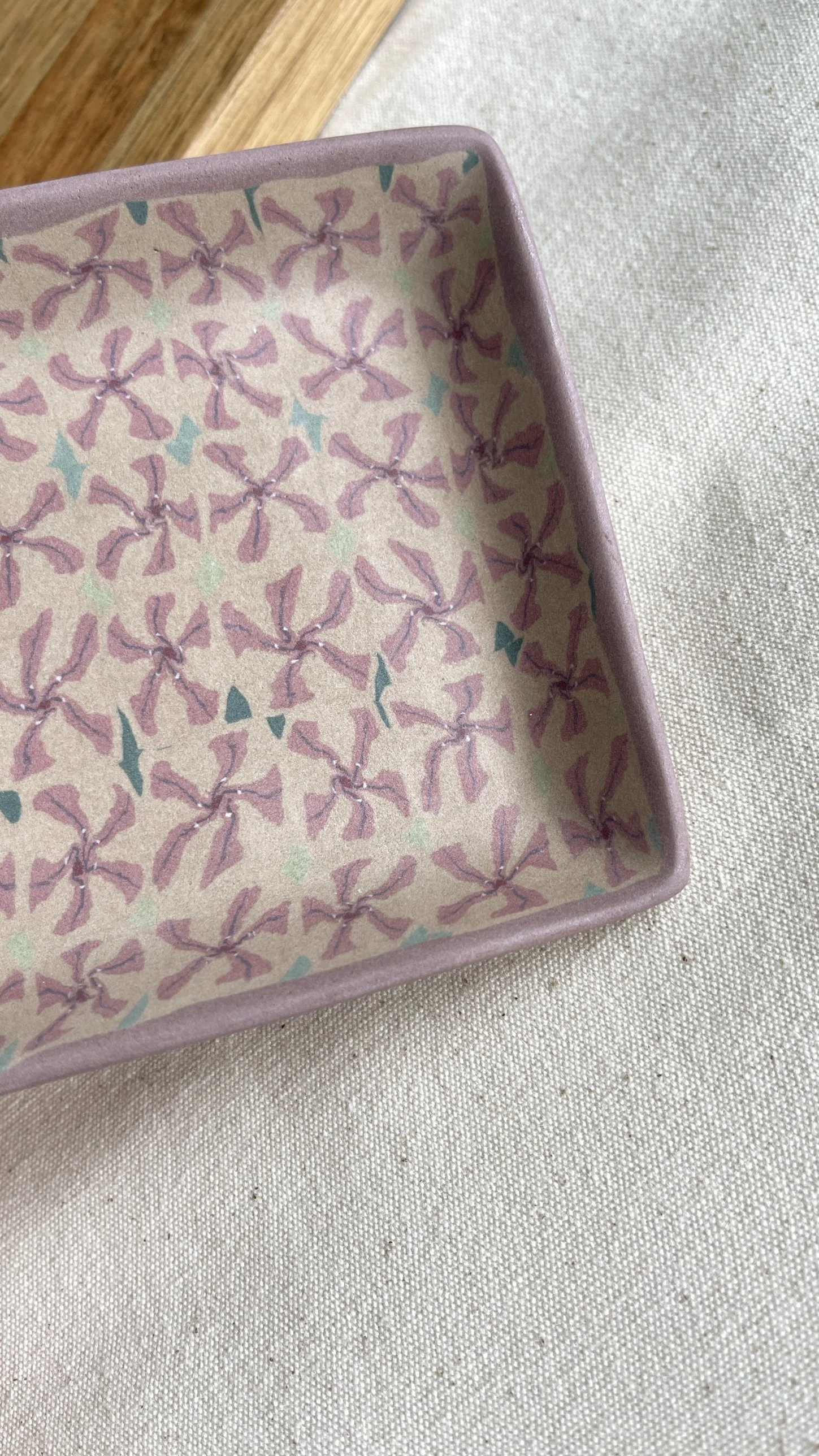 Bloom Tray- Taiwanese Nerikomi Ceramic
