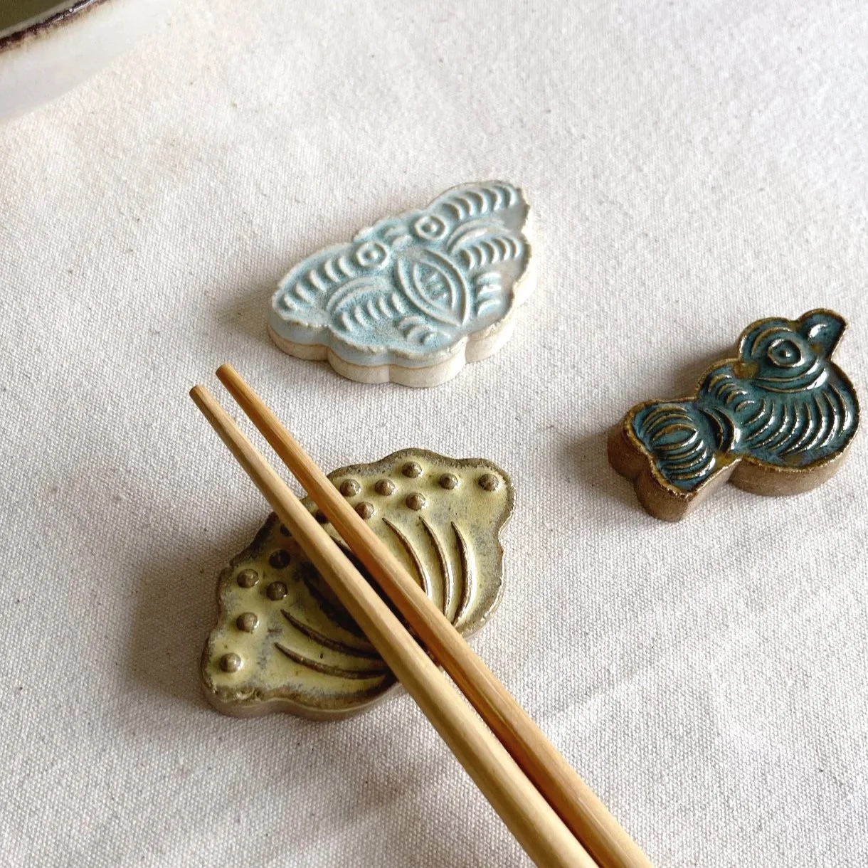 Guardian Series, Taiwanese Ceramic - Chopstick Rest