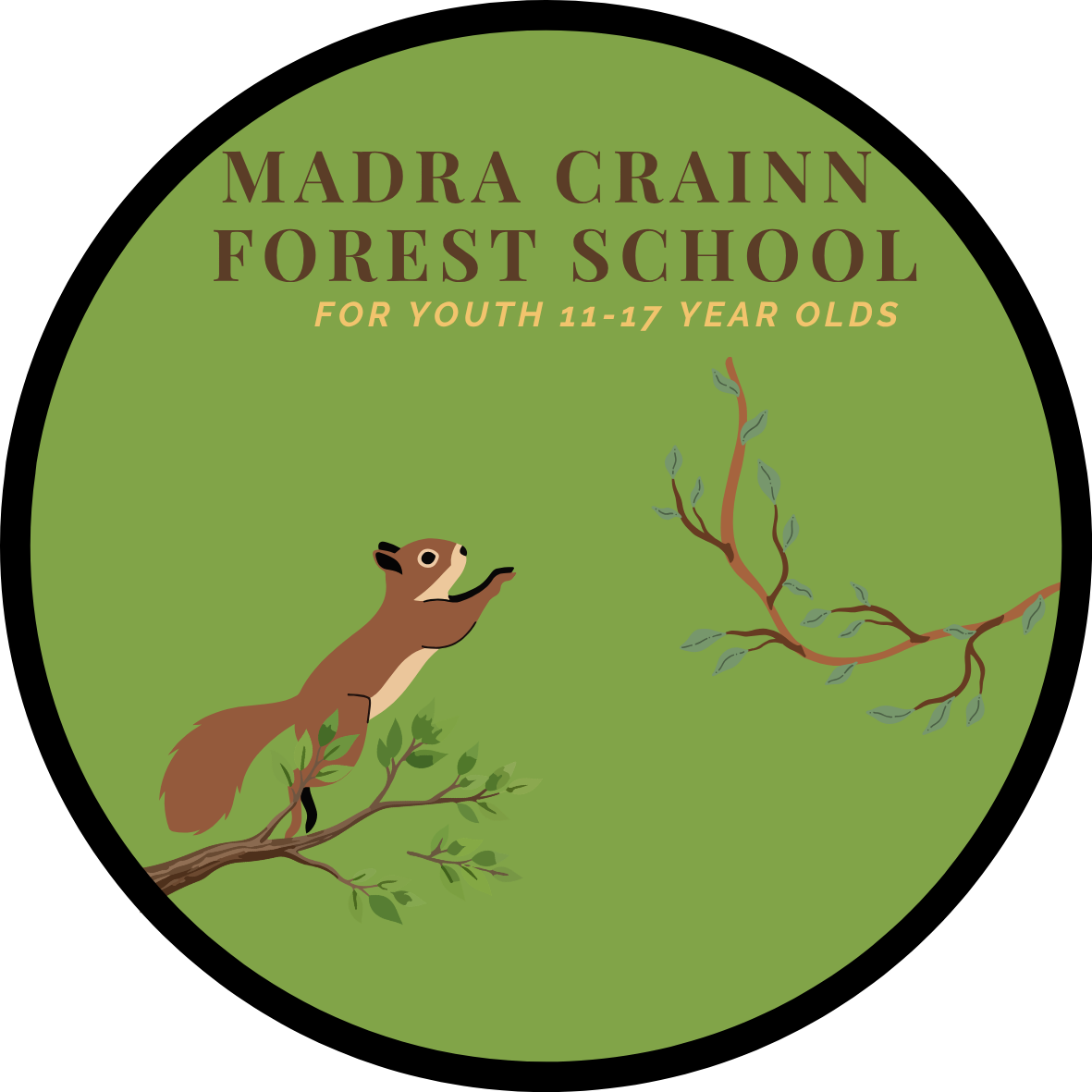 Logo of Madra Crainn Forest School for Youth