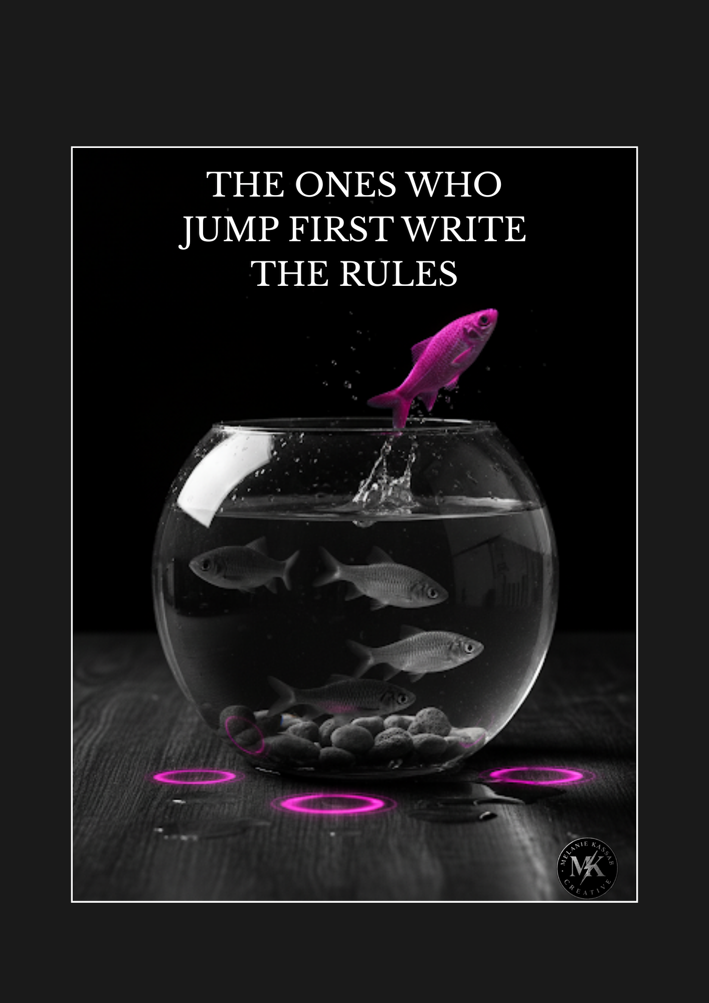 THE BOLD DON’T JUMP TO ESCAPE. THEY JUMP TO OWN.
