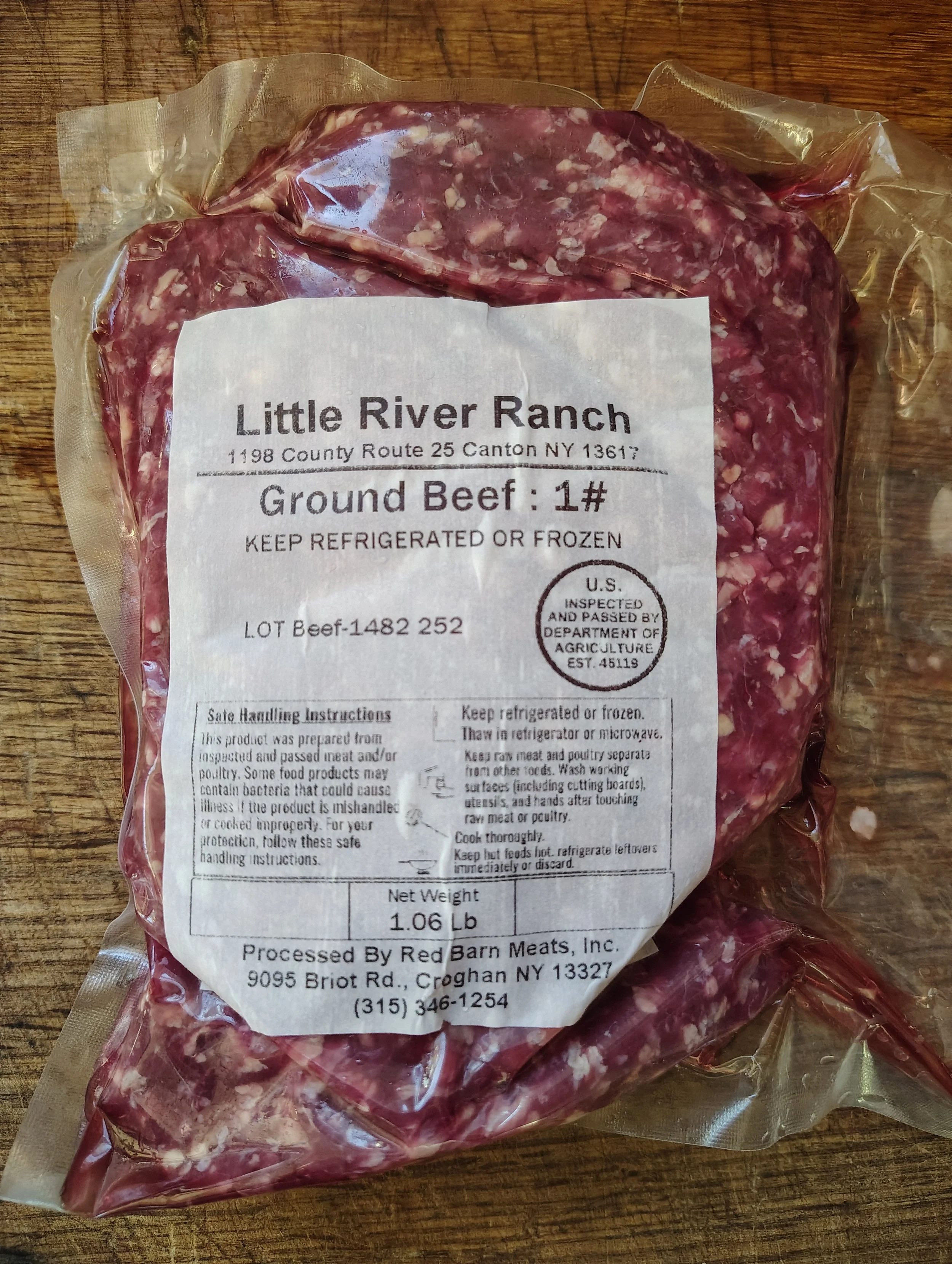 Ground Beef (1 lb pkg)