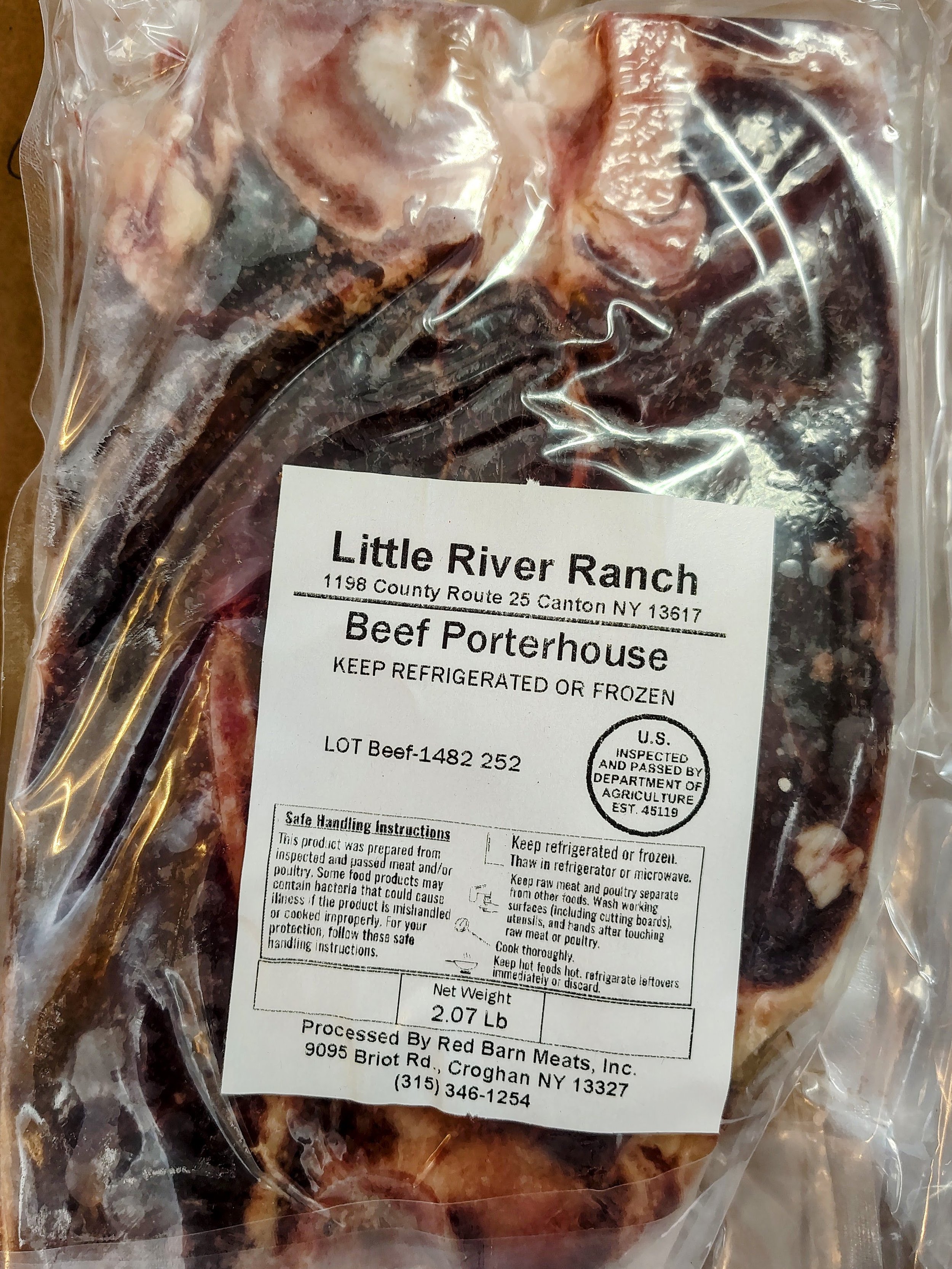 Porterhouse Steaks (2 per pack)
