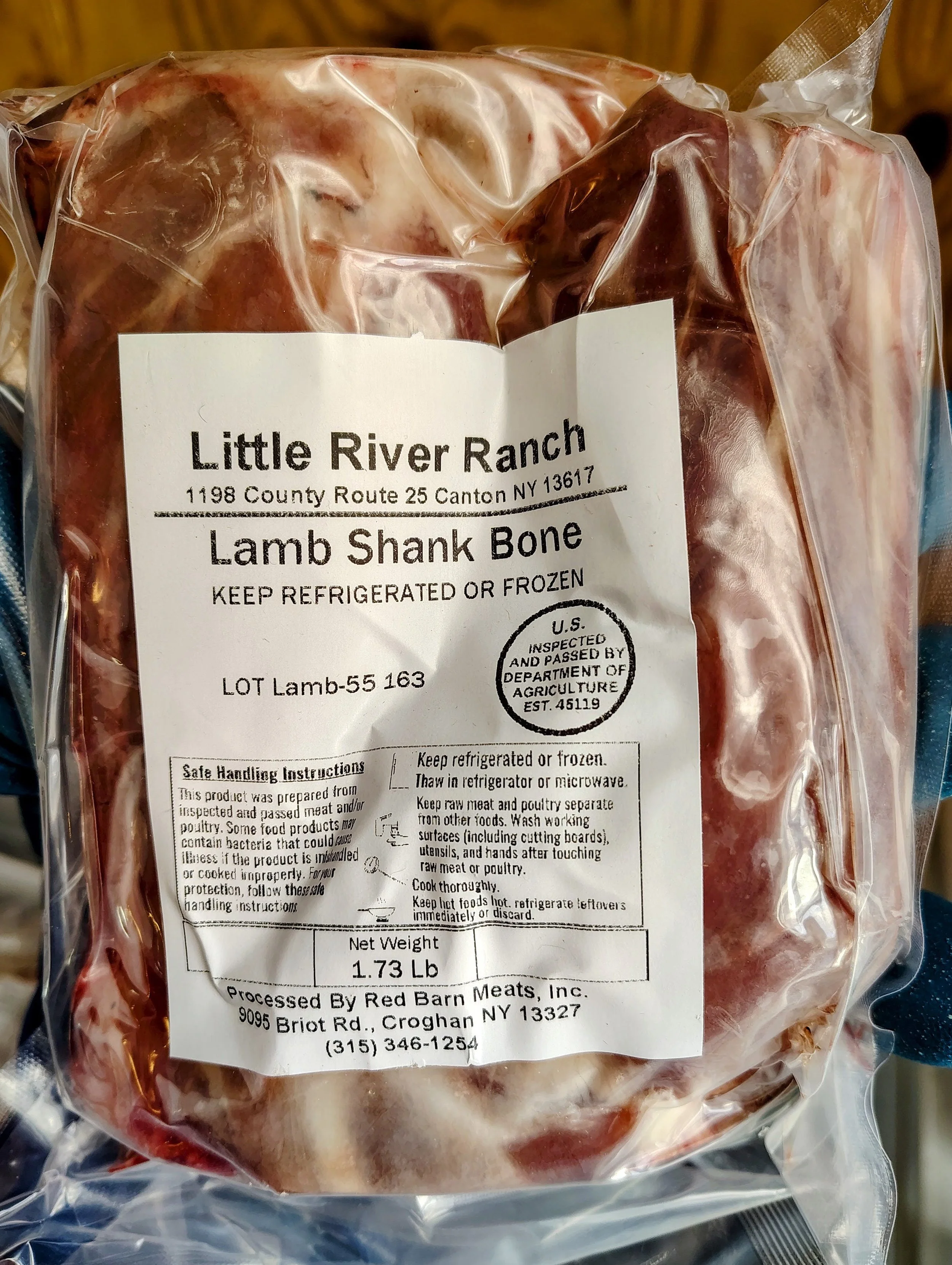 Lamb Shanks (2 per pack)