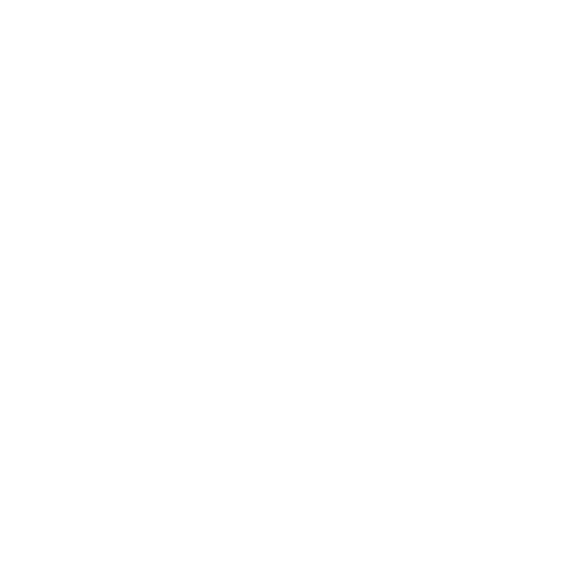 White outline drawing of a unicorn with a spiral horn on a black background.